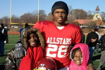 Lorenzo Mauldin as a high school senior in 2010.