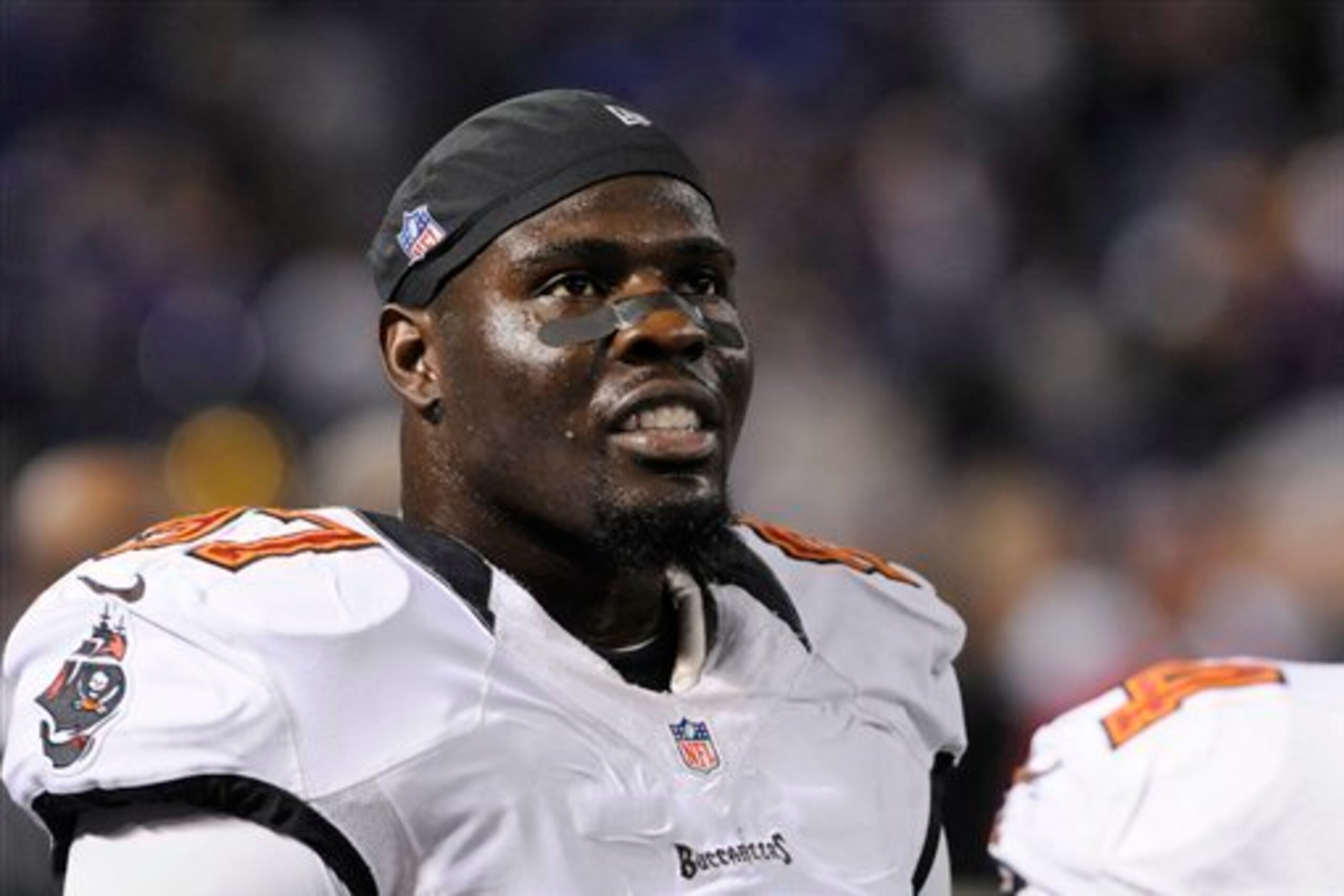 Johnson spent 2010 through 2012 with the Bucs.