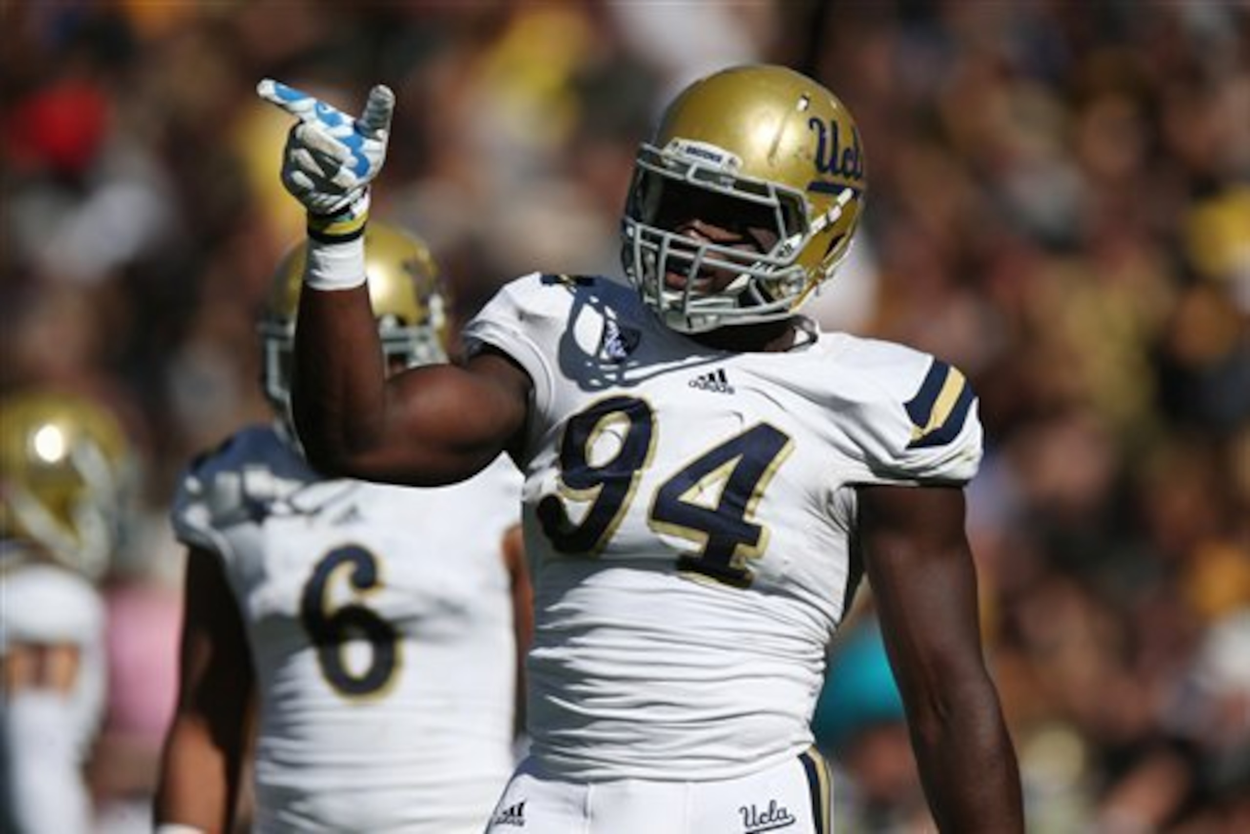 UCLA's Owamagbe Odighizuwa should be one of the Bucs' top targets in the second round.