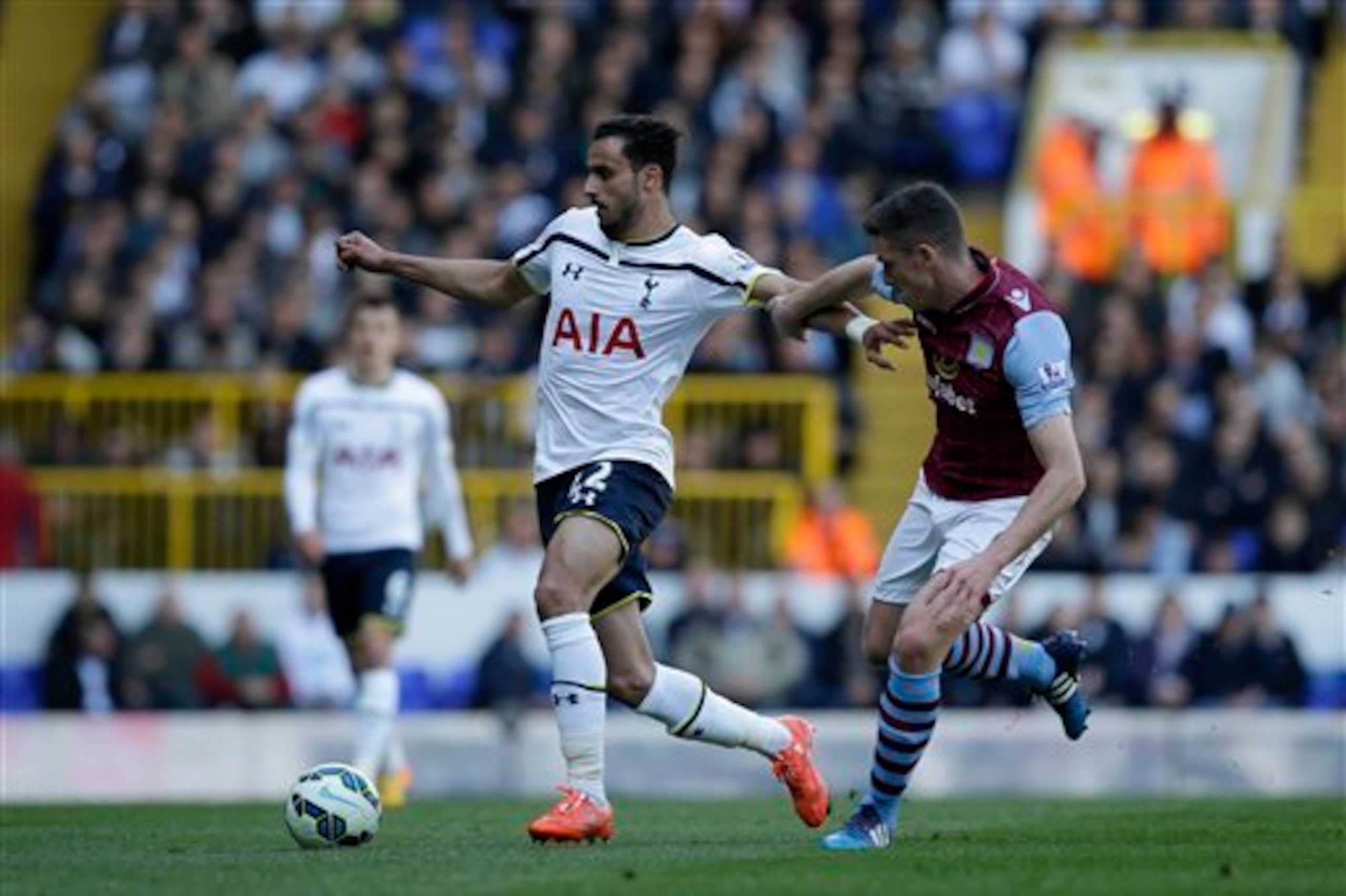 Nacer Chadli has not yet been able to to recapture his strong mid-season form.