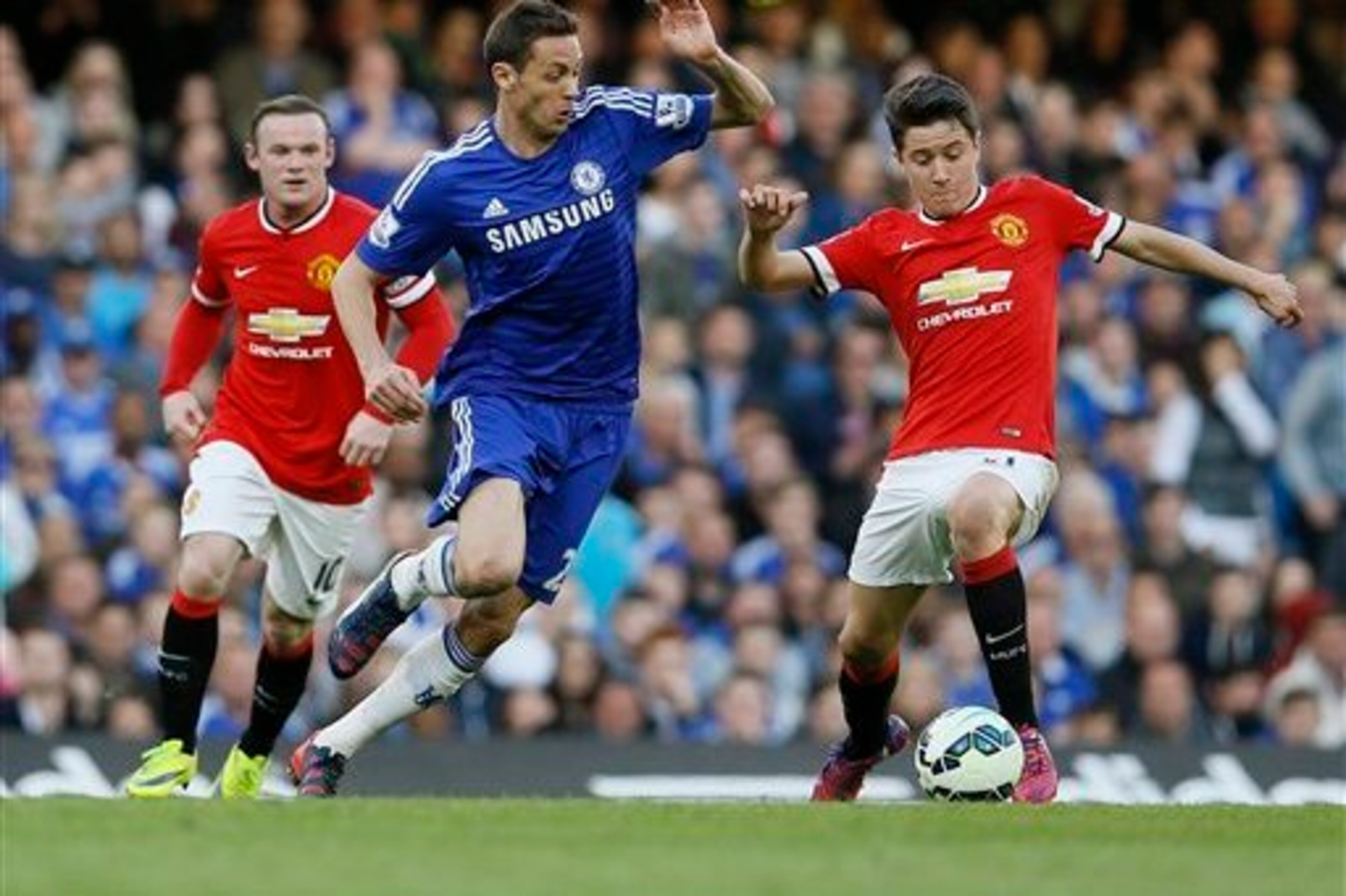 Herrera dominated the early proceedings for United.