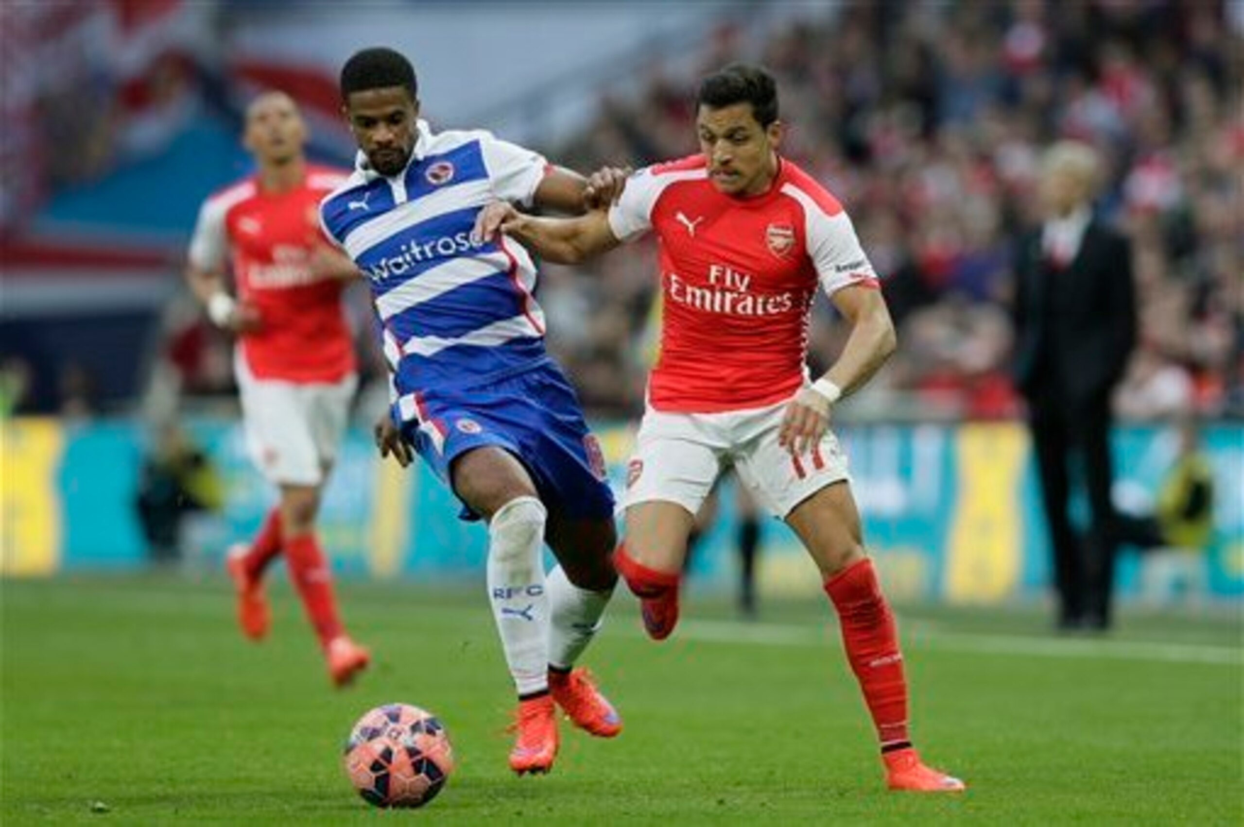 McCleary tormented the edges of Arsenal's defence. McCleary tormented the edges of Arsenal's defence.