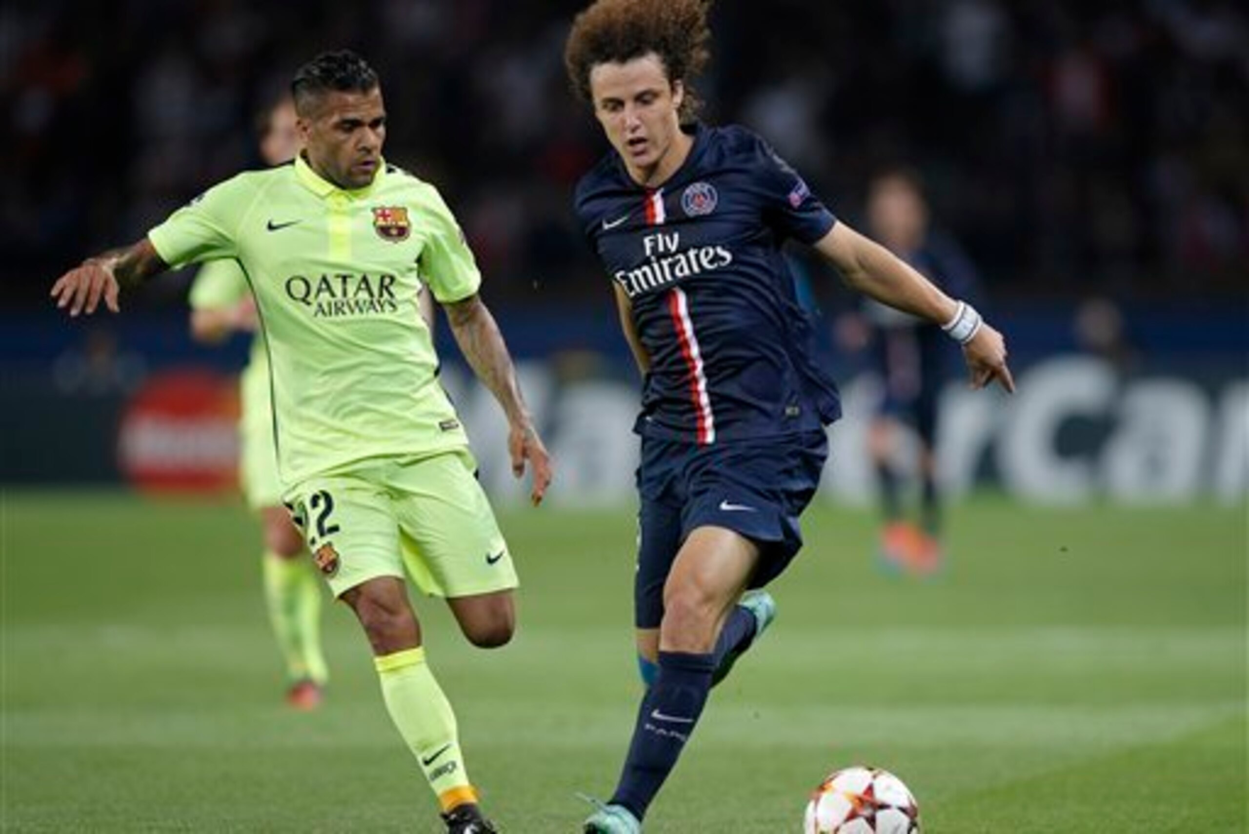 On this form, Dani Alves won't be joining David Luiz at PSG.