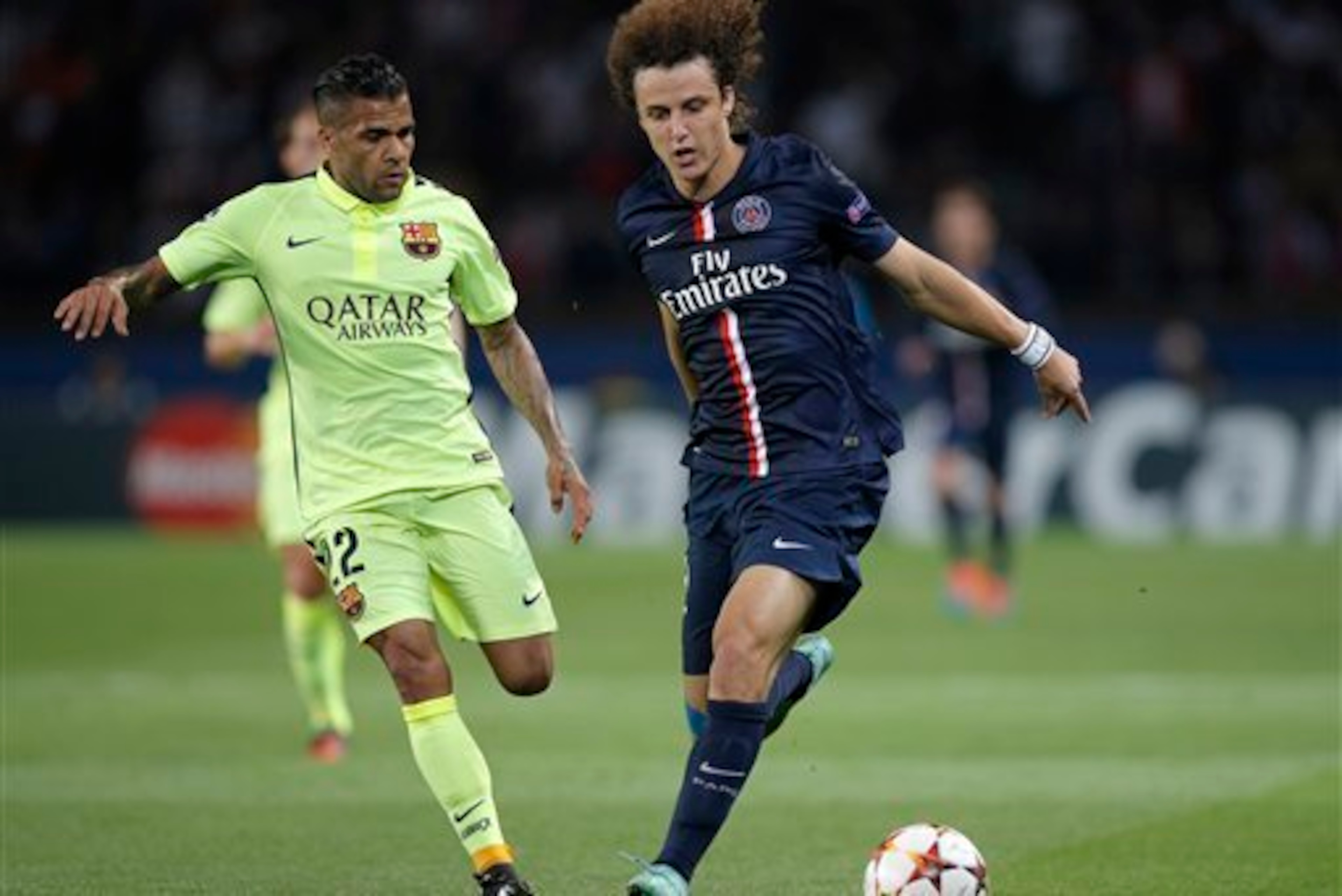 On this form, Dani Alves won't be joining David Luiz at PSG.