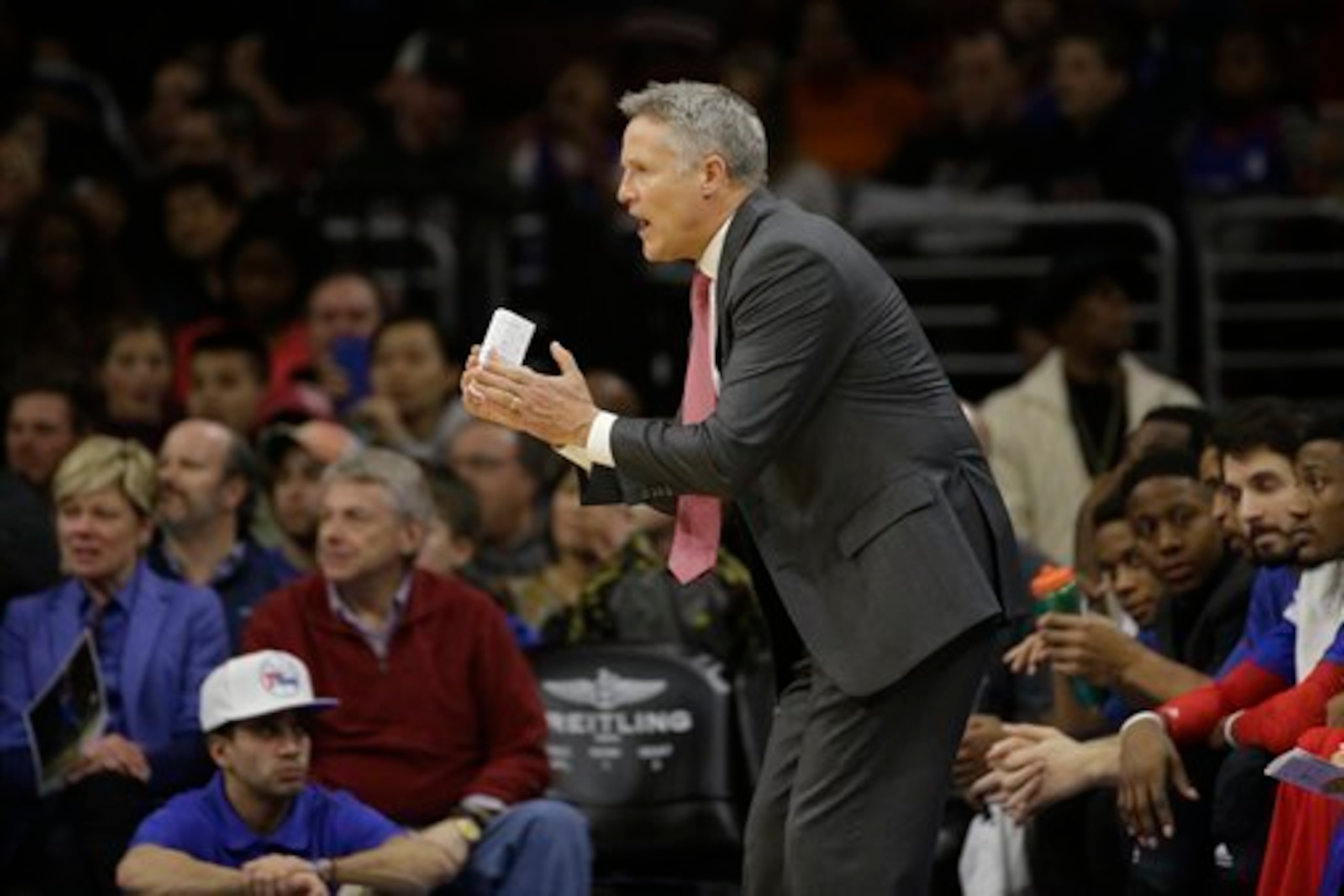Brown's knowledge and upbeat nature are perfect for the Sixers. Brown's knowledge and upbeat nature are perfect for the Sixers.