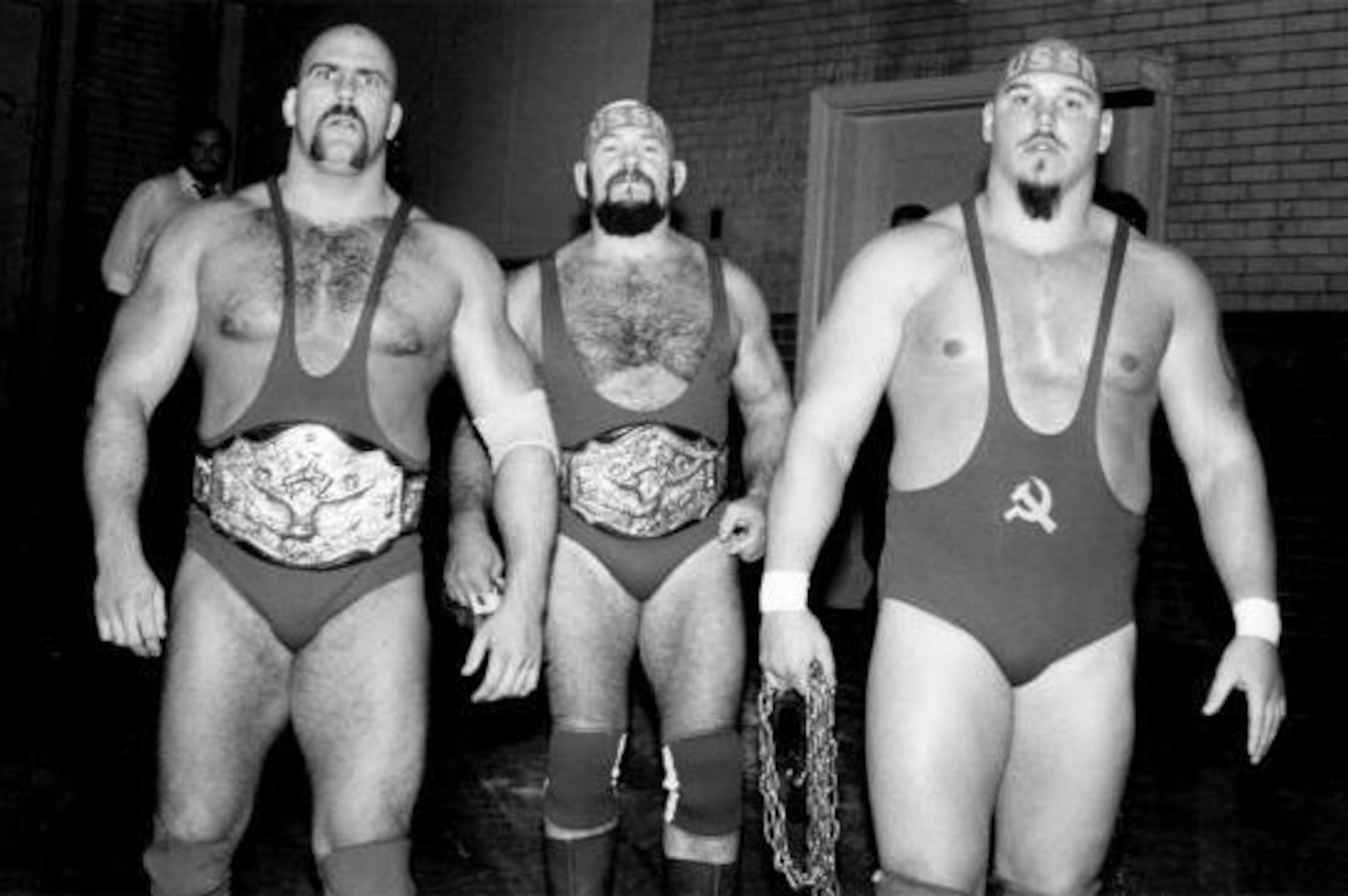 Nikita Koloff, Ivan Koloff and Krusher Khruschev Nikita Koloff, Ivan Koloff and Krusher Khruschev