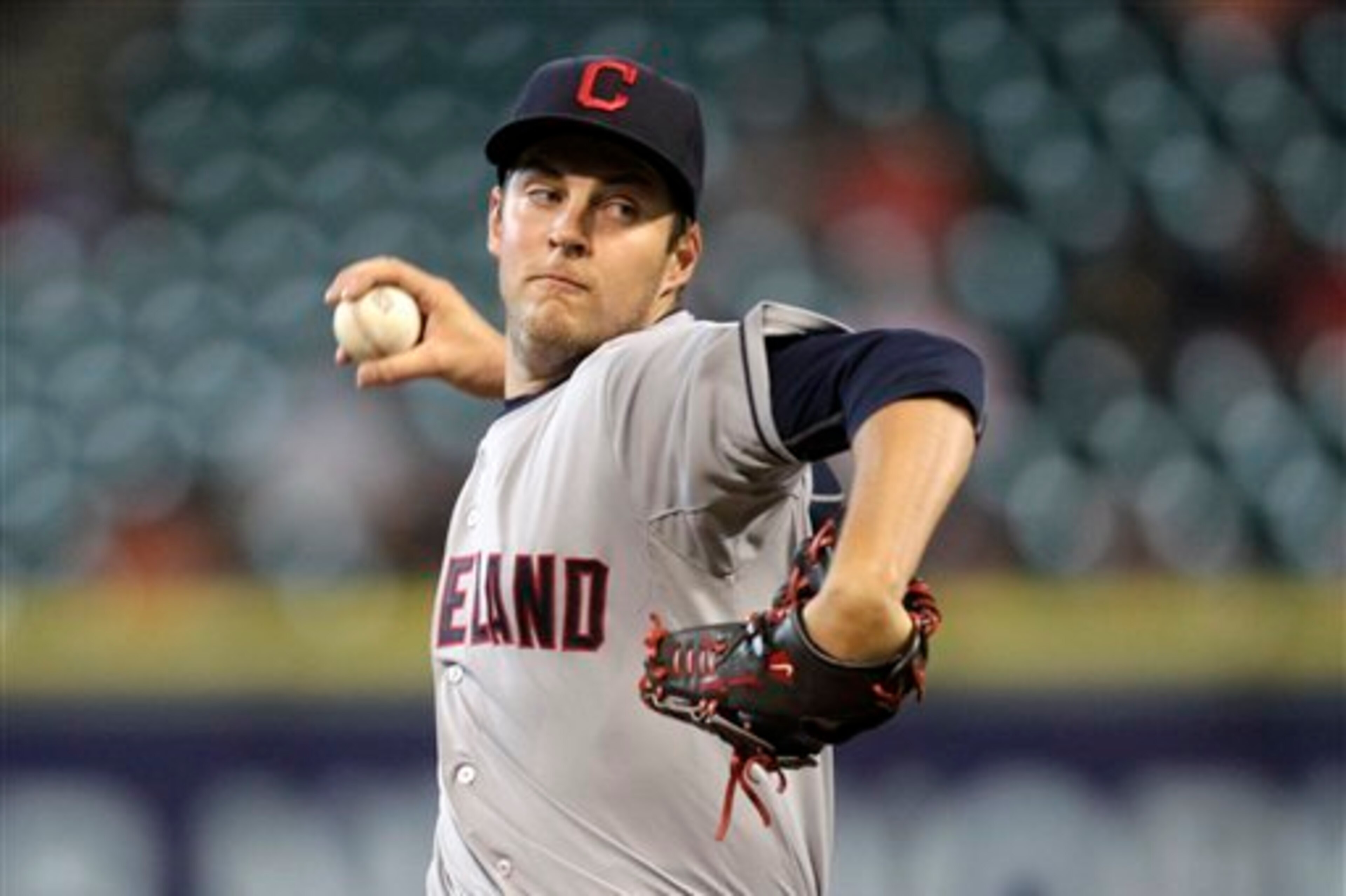 Trevor Bauer leads Indians starters in ERA, strikeouts and opponents' batting average.