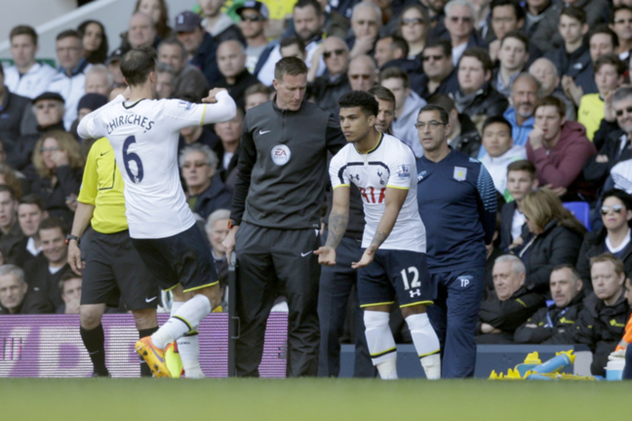 DeAndre Yedlin's replacement of Chiriches against Villa, and his subsequent placement ahead of him on the bench for Newcastle, suggests the American has moved above the Romanian in Spurs' current right-back pecking order.