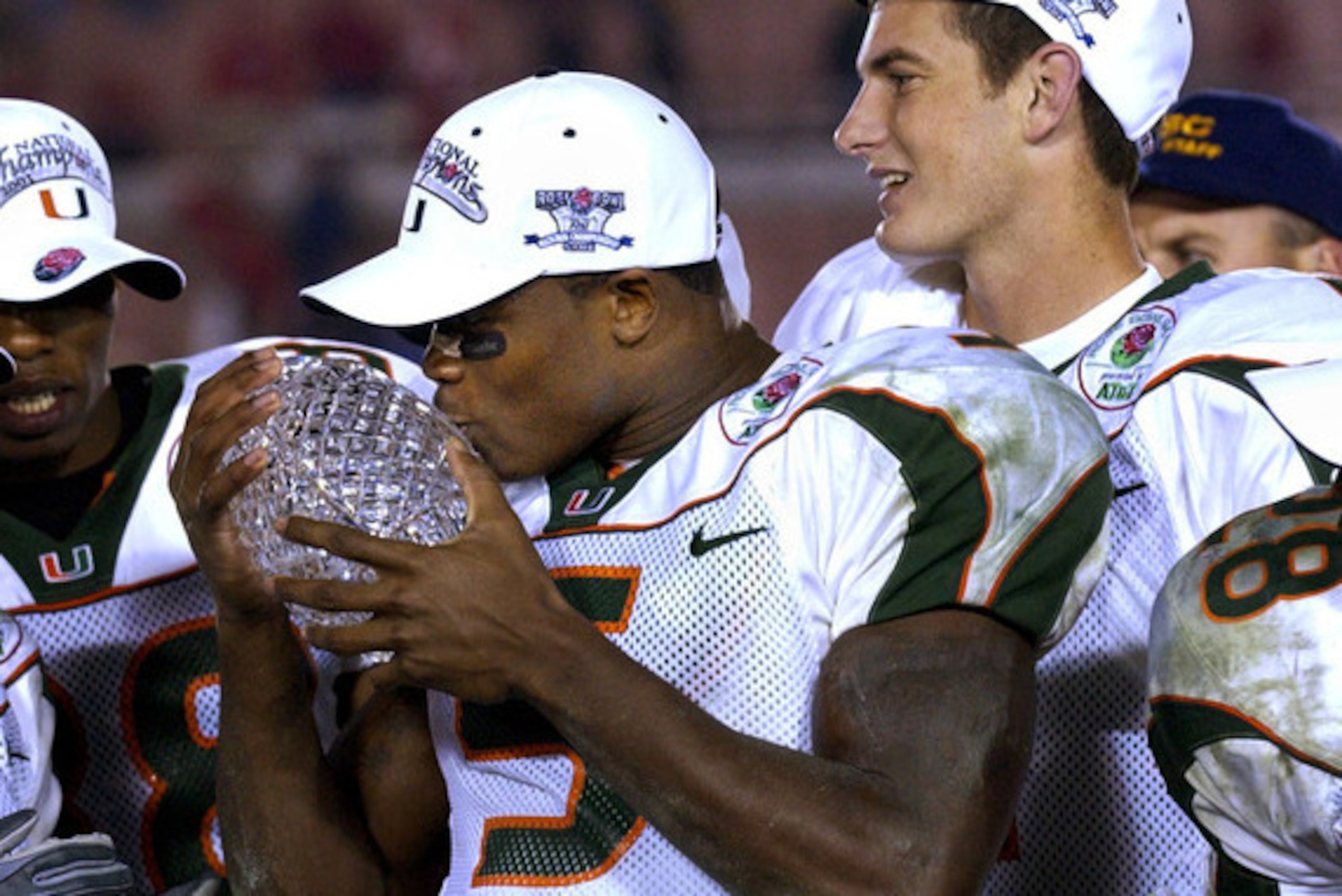 Future Hall of Famer Andre Johnson was one of many Miami natives who chose to stay home and play their college ball at the "U." Future Hall of Famer Andre Johnson was one of many Miami natives who chose to stay home and play their college ball at the "U."