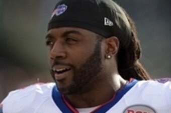 Dec 21, 2014; Oakland, CA, USA; Buffalo Bills tight end MarQueis Gray (48) against the Oakland Raiders at O.co Coliseum. Mandatory Credit: Kirby Lee-USA TODAY Sports
