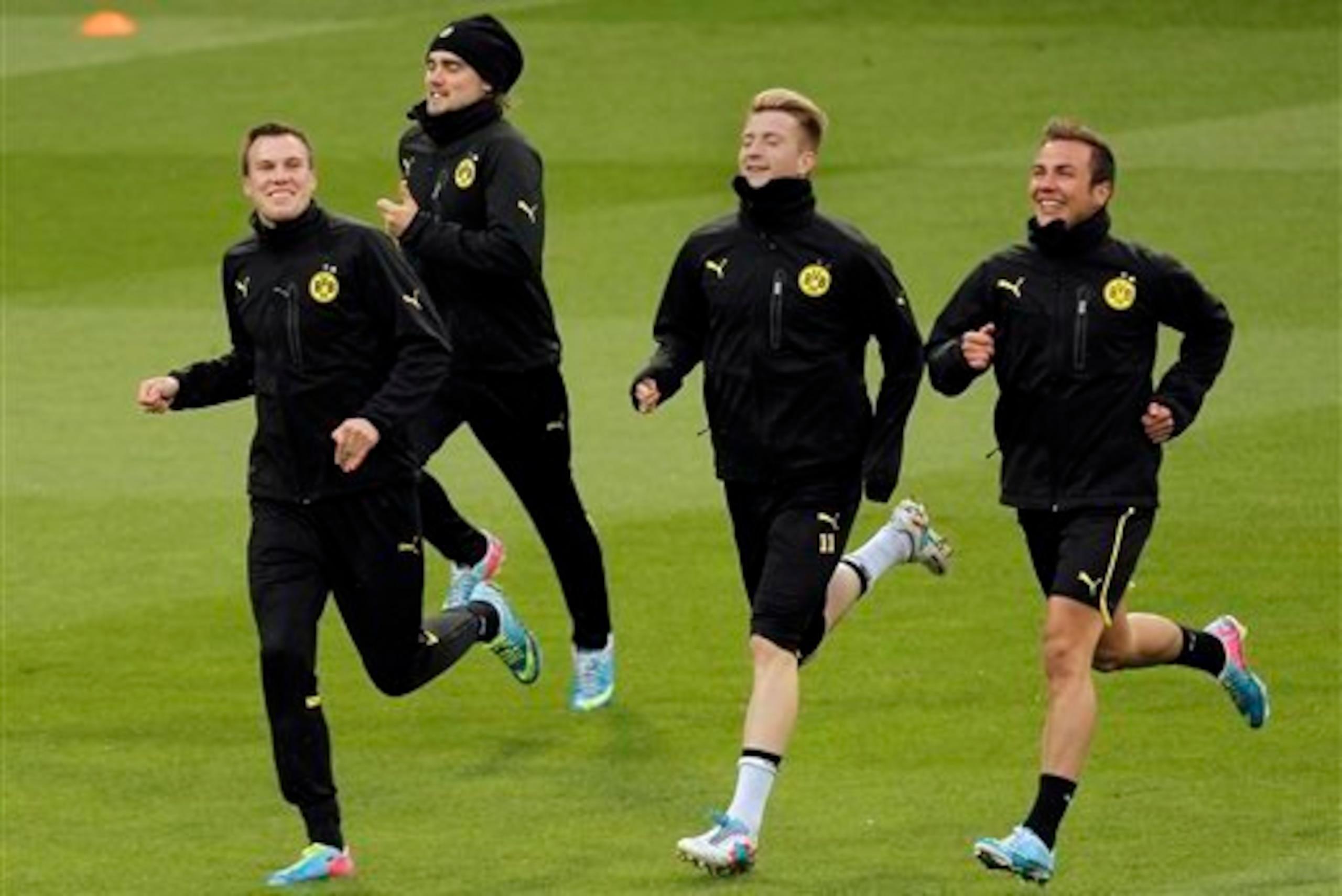 Klopp had mercurial talents in Gotze and Reus, but they both worked hard for the cause and pressed.