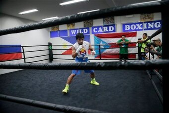 Pacquiao is shrewd enough to know when to up the ante.
