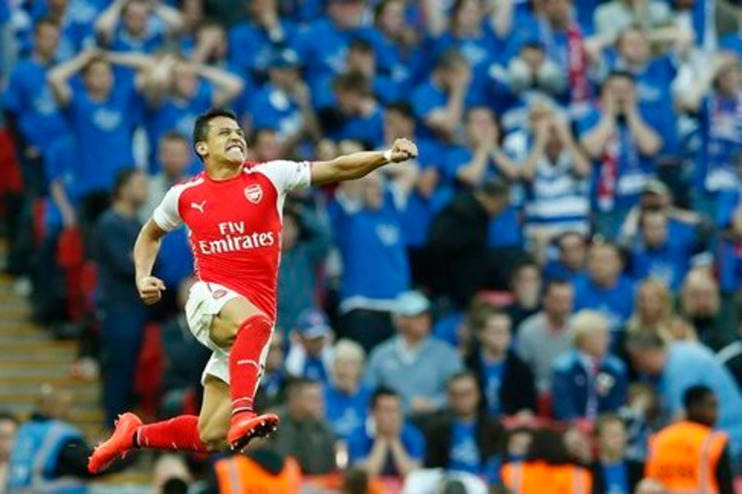 Alexis Sanchez's goal sent Arsenal to this season's FA Cup final Alexis Sanchez's goal sent Arsenal to this season's FA Cup final