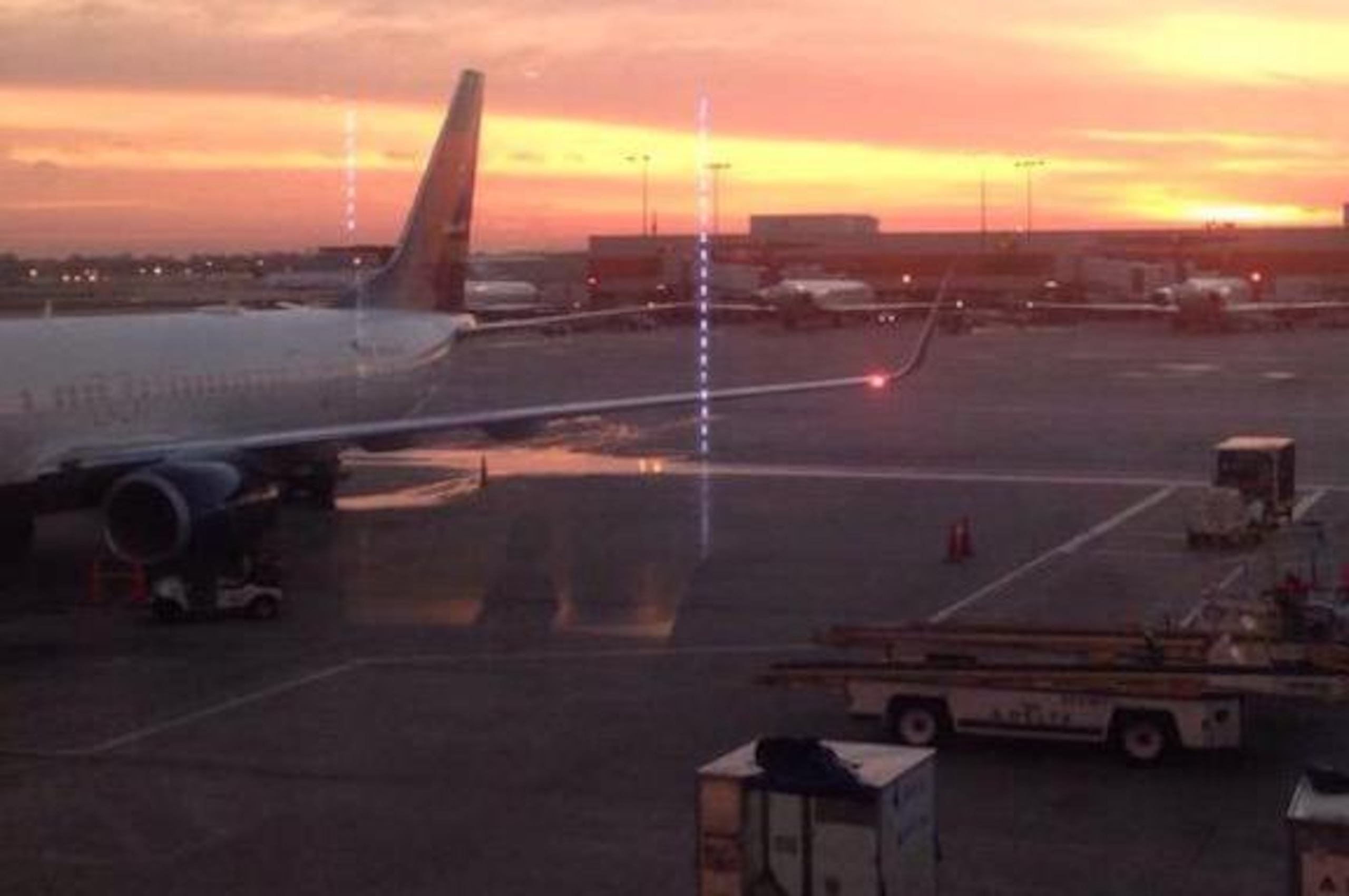The first of four airplane rides during spring break took Imatorbhebhe from Atlanta to Phoenix.