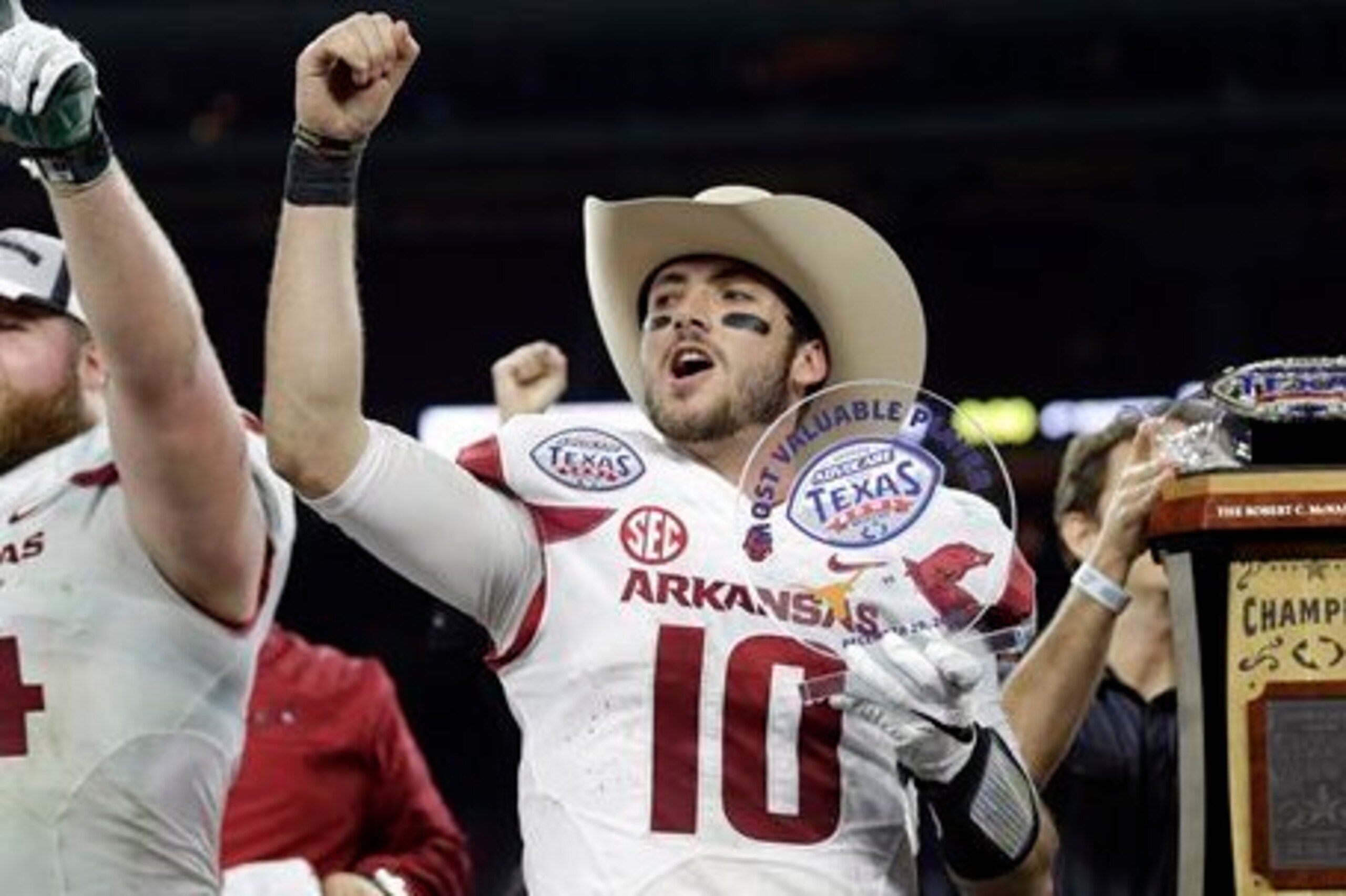 Arkansas QB Brandon Allen