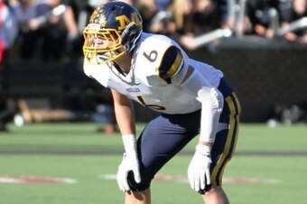 Sam Hubbard during his safety days at Cincinnati Moeller.