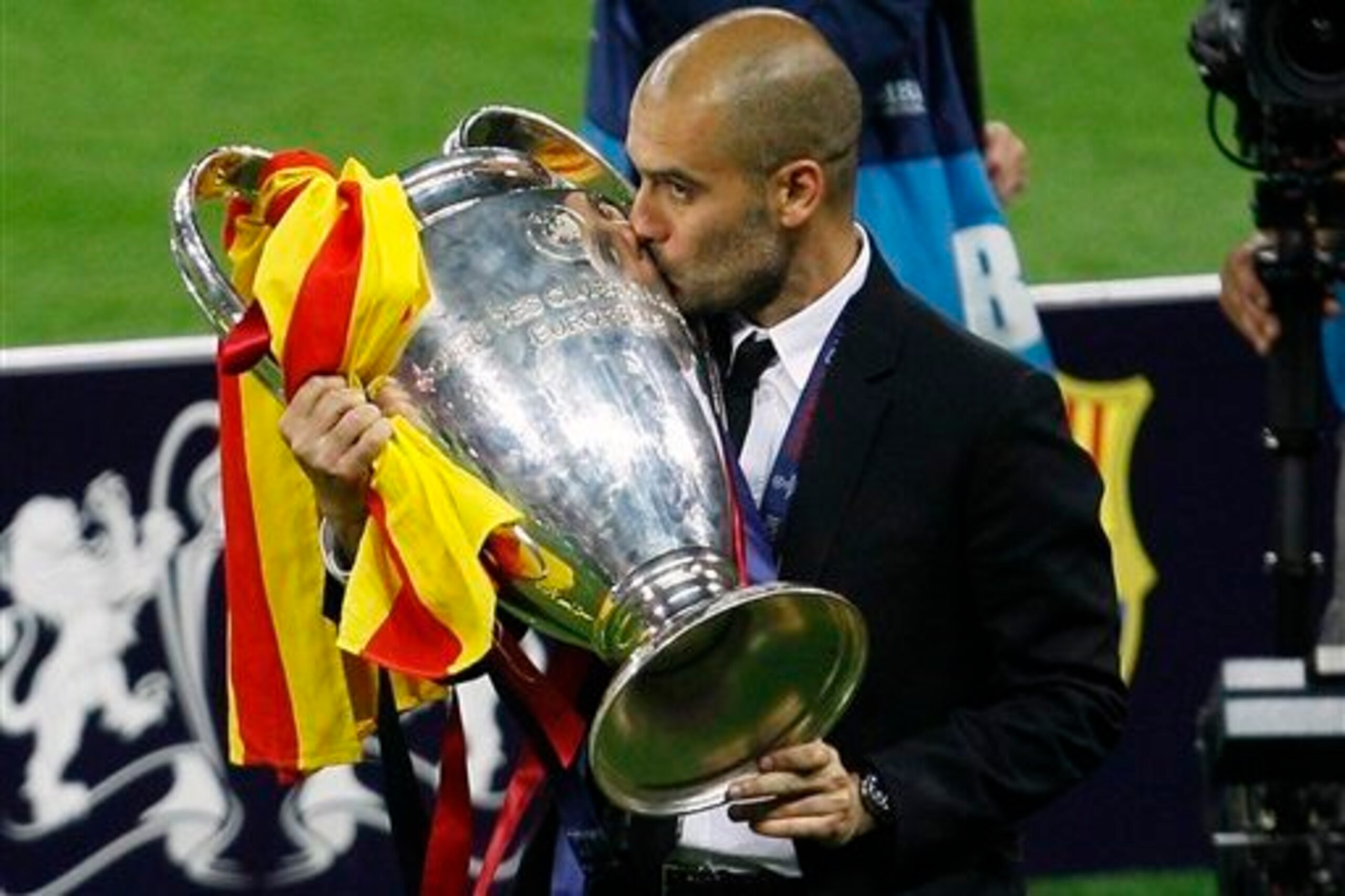 Pep Guardiola led Barcelona to Champions League glory in 2009 and 2011.