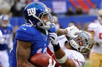 Again, instead of making acrobatic catches and stiff-arming defenders for the Niners, Odell Beckham used the red and gold as a stepping stone toward notching NFL AP Offensive Rookie of the Year.
