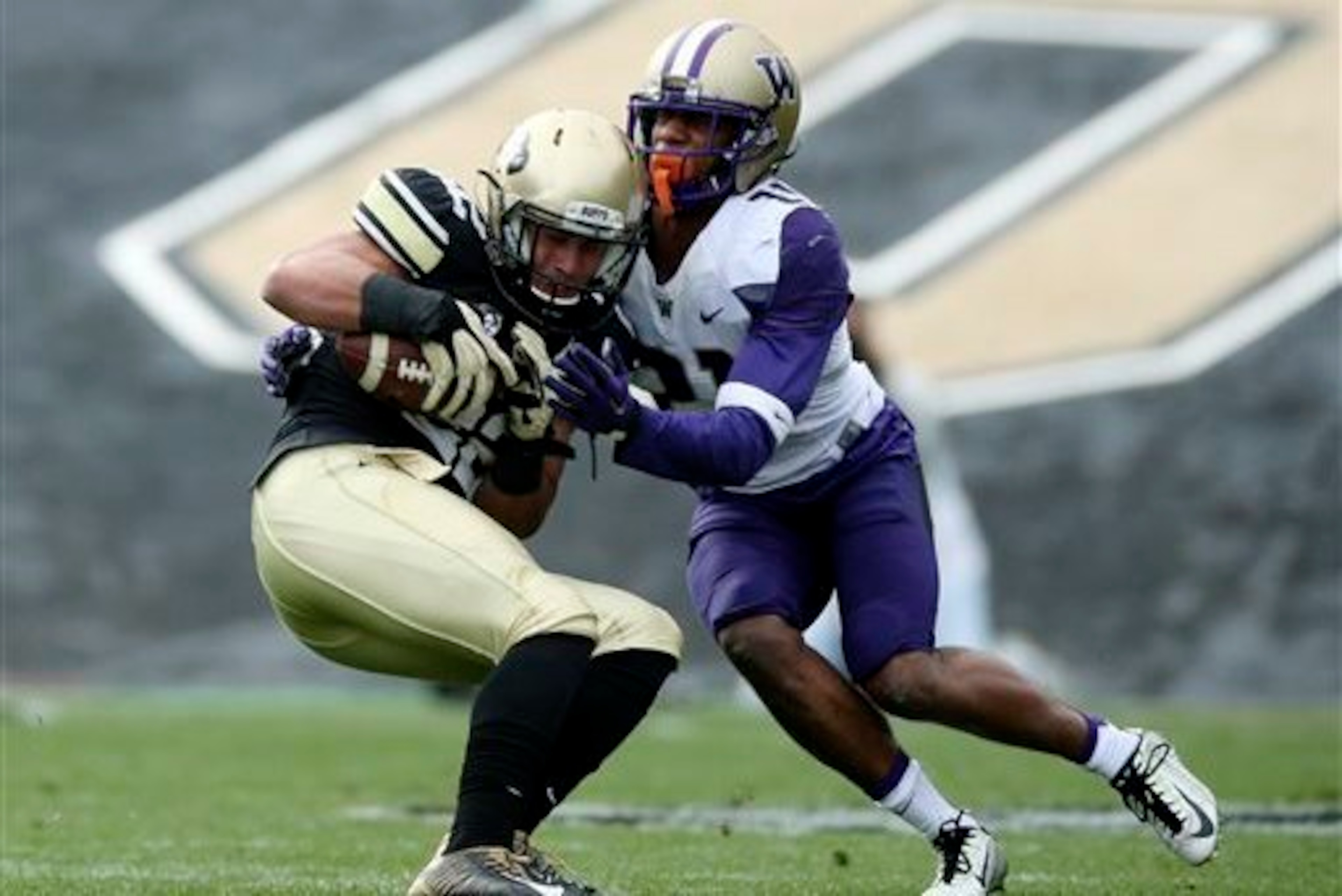 Peters also brings some willingness to lay a hit in run support.