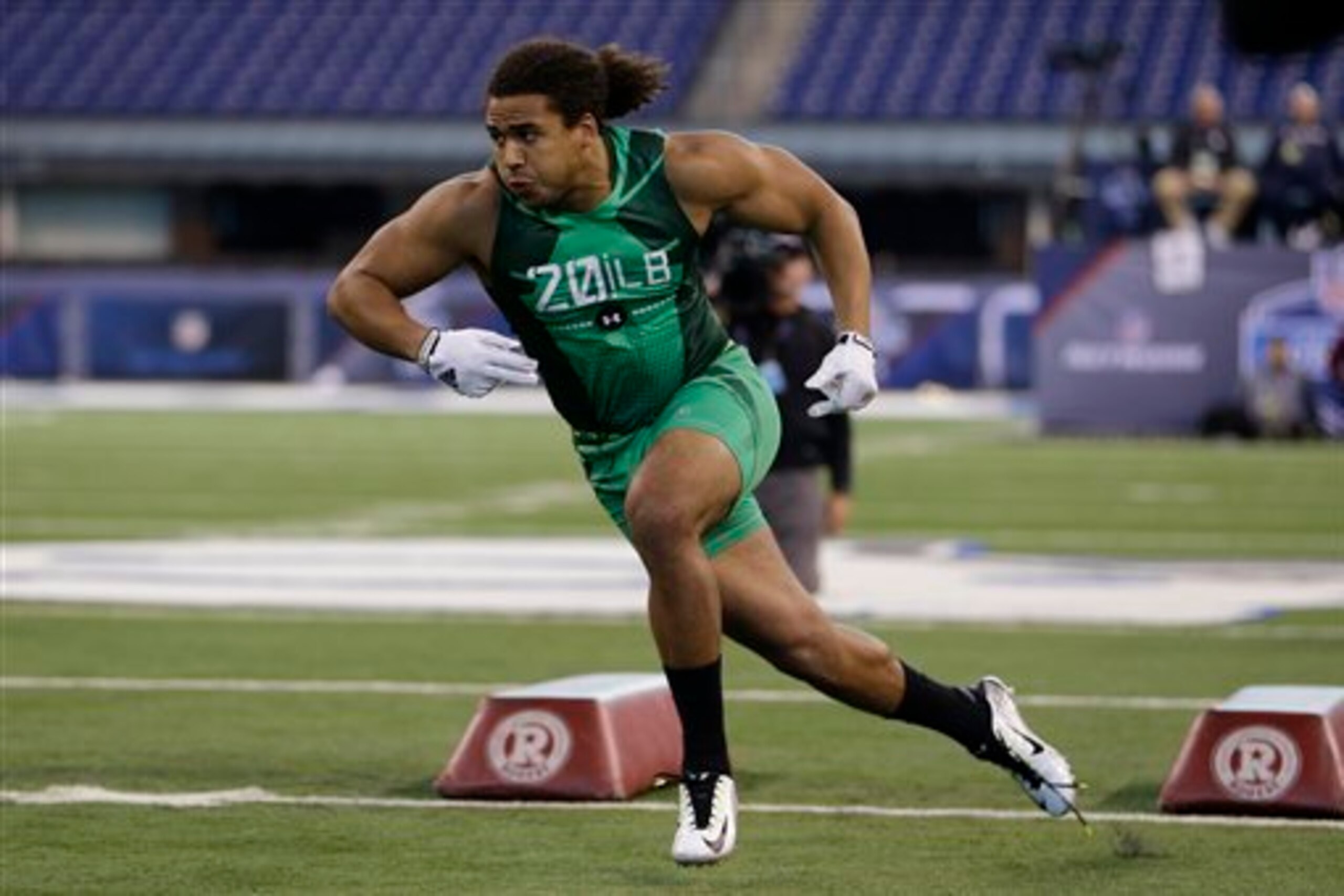 Inside linebacker Eric Kendricks wasn't the type of player that excelled at the NFL combine.