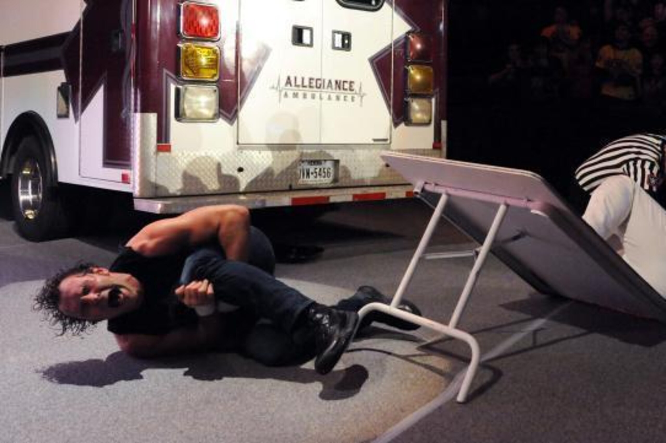 Dean Ambrose battled Bray Wyatt in an Ambulance match in January.