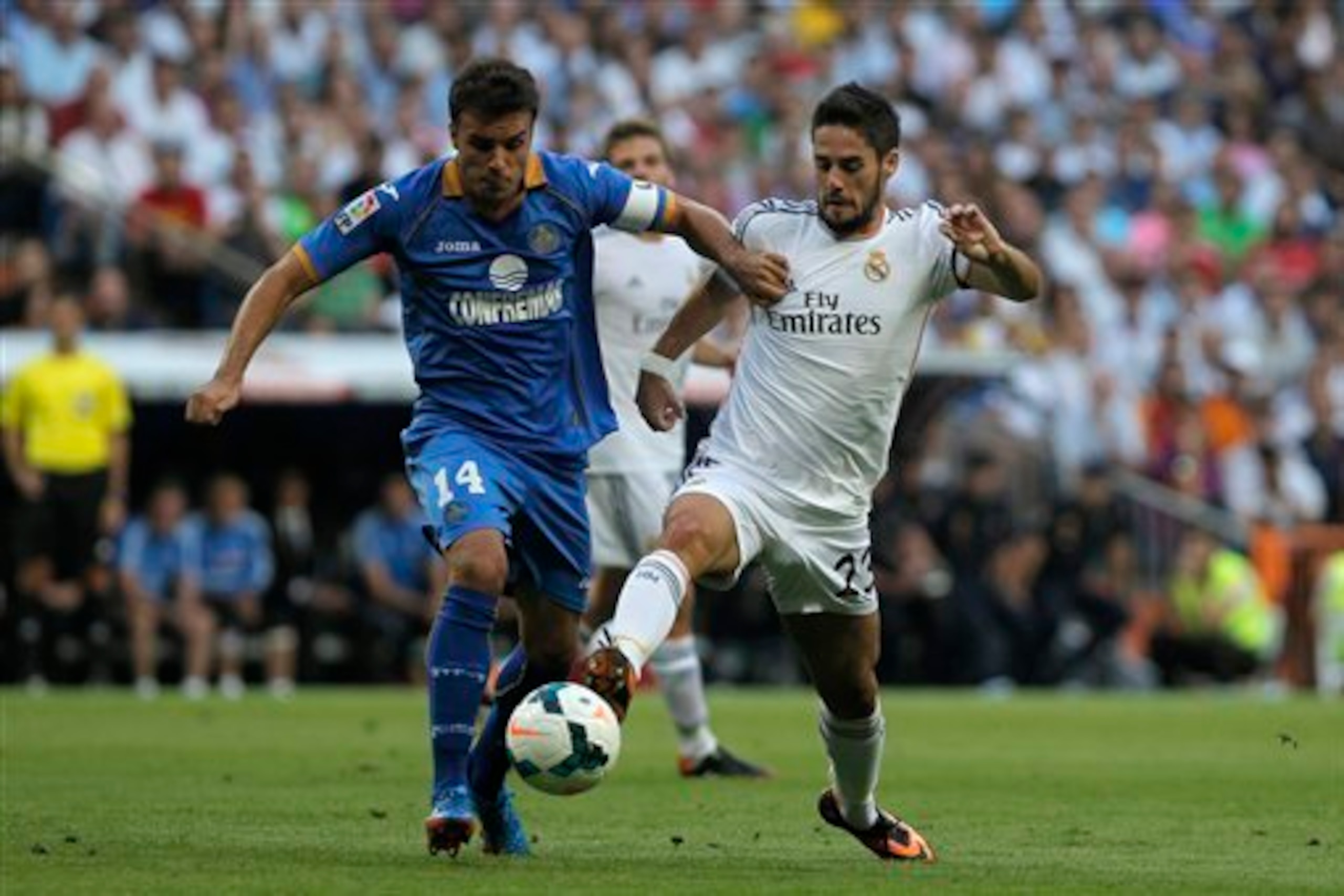 If Pedro Leon is allowed time on the ball he will be decisive.
