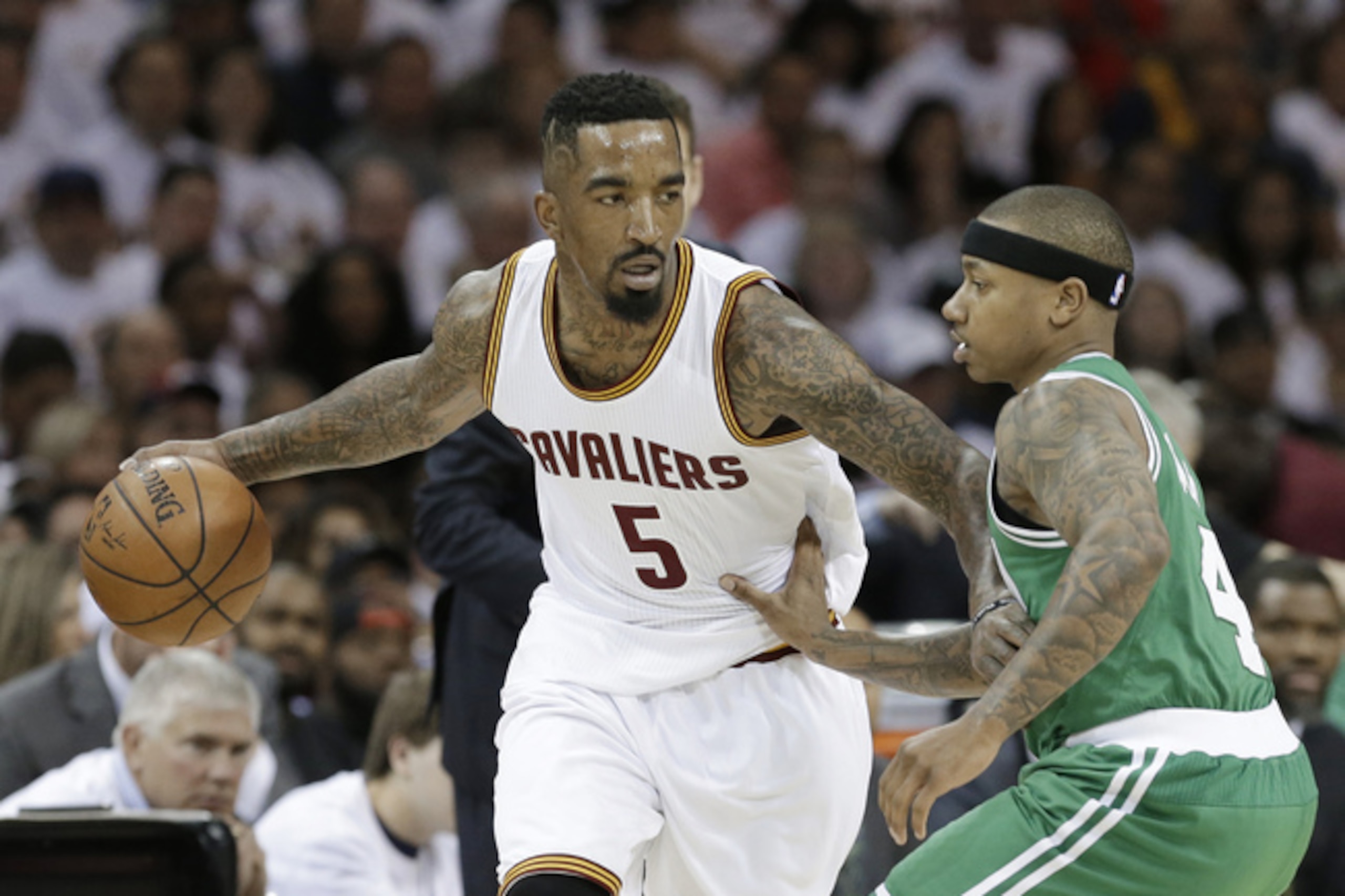 The league will likely suspend J.R. Smith to begin Cleveland's next series.