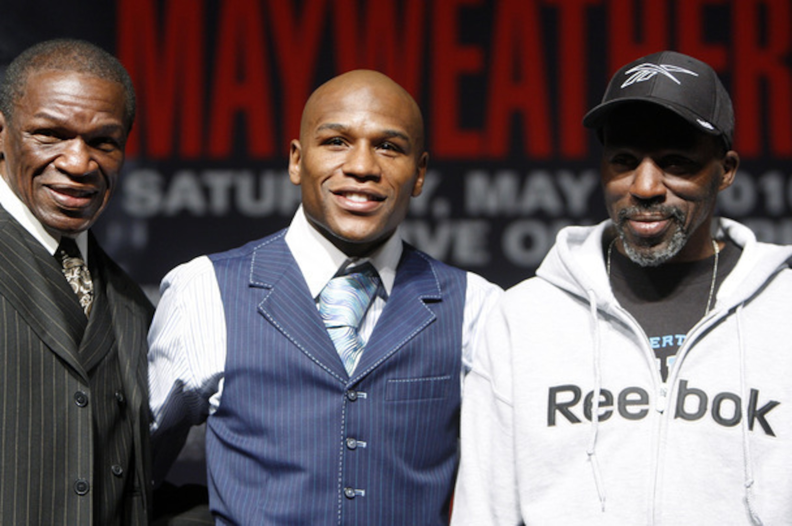 Floyd with his father and Uncle Roger.