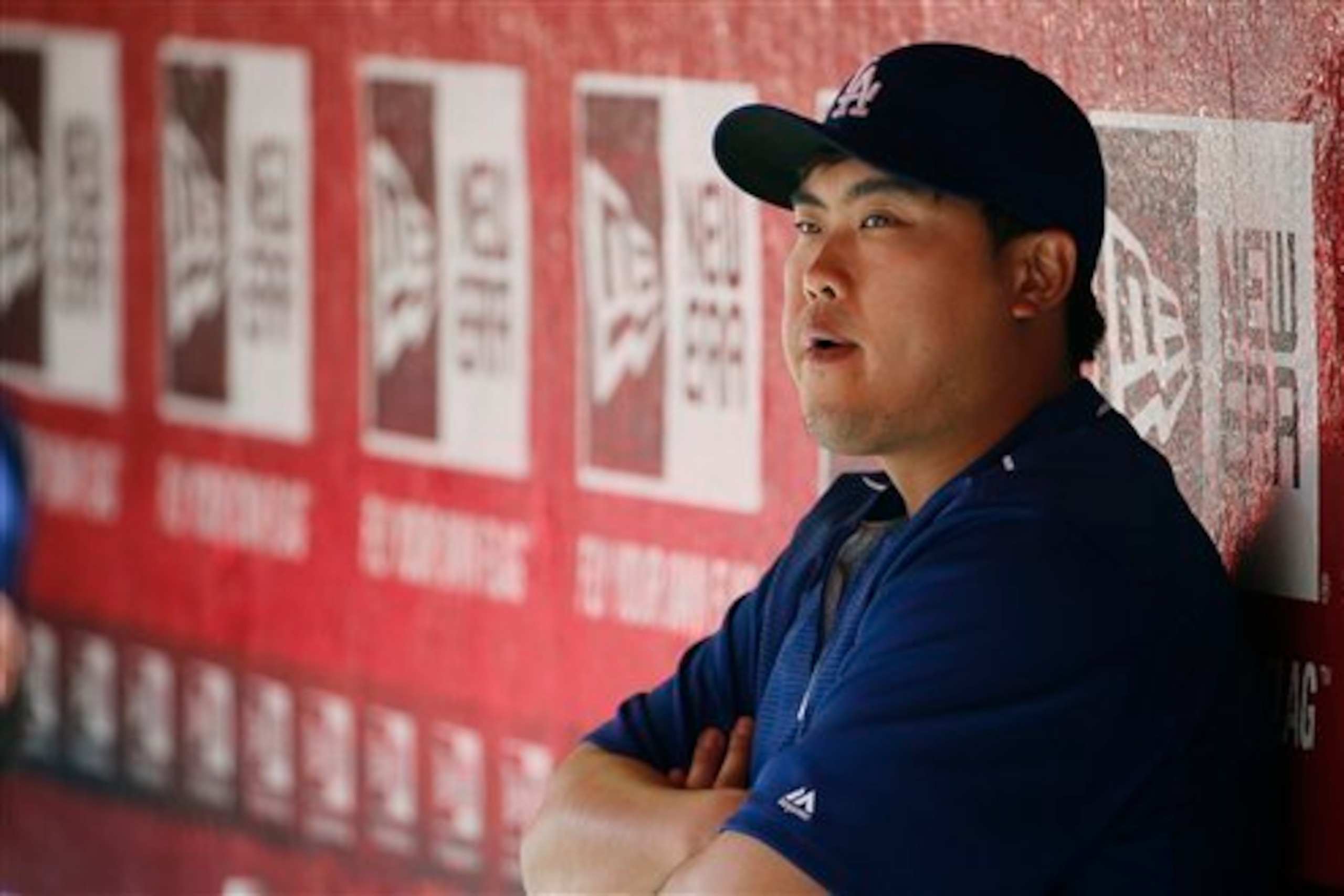 Hyun-Jin Ryu, recovering from a shoulder impingement suffered in spring training, is still several weeks away.