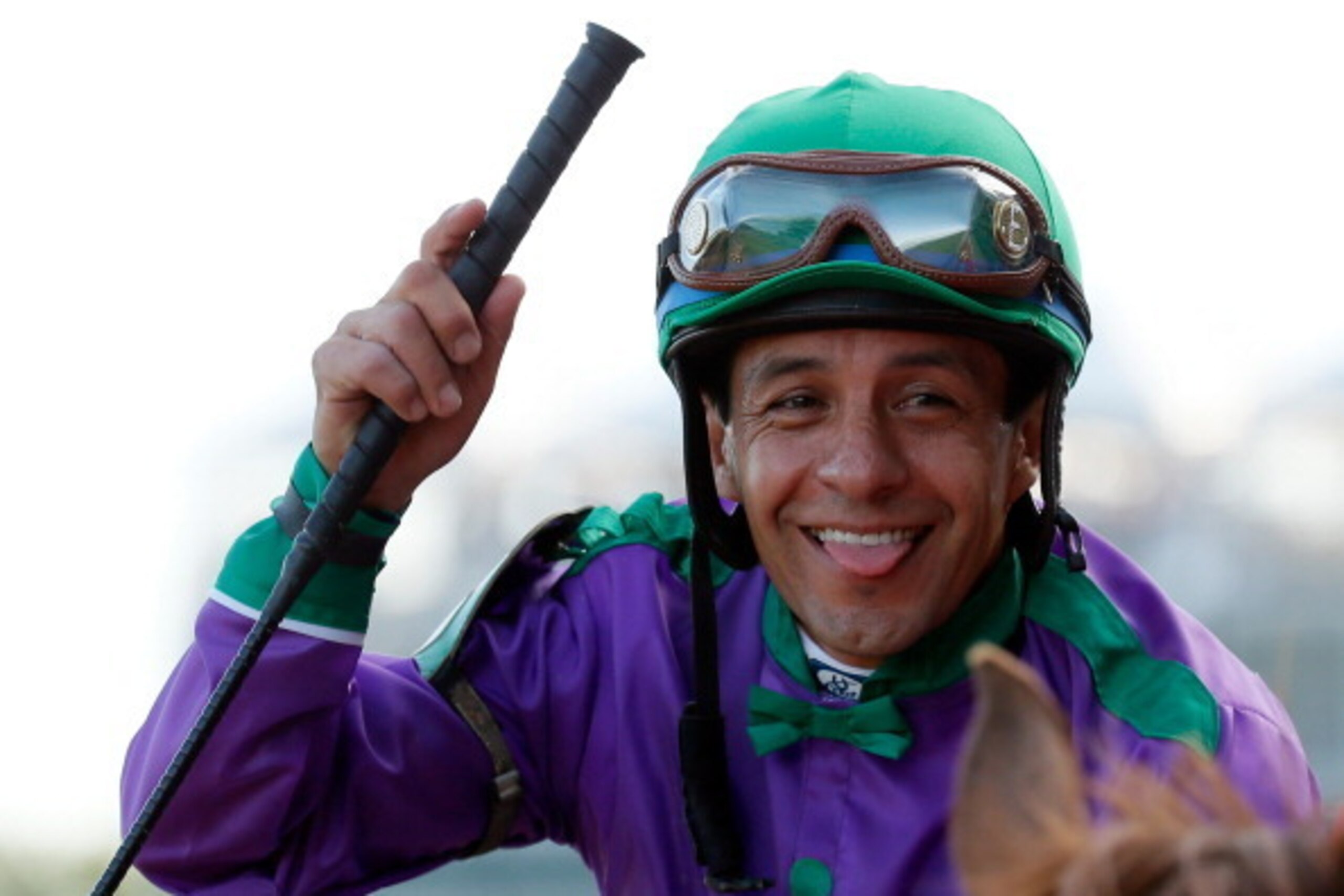 LOUISVILLE, KY - MAY 03: Jockey Victor Espinoza smiles atop of California Chrome #5 after winning the 140th running of the Kentucky Derby at Churchill Downs on May 3, 2014 in Louisville, Kentucky. (Photo by Kevin C. Cox/Getty Images) LOUISVILLE, KY - MAY 03: Jockey Victor Espinoza smiles atop of California Chrome #5 after winning the 140th running of the Kentucky Derby at Churchill Downs on May 3, 2014 in Louisville, Kentucky. (Photo by Kevin C. Cox/Getty Images)