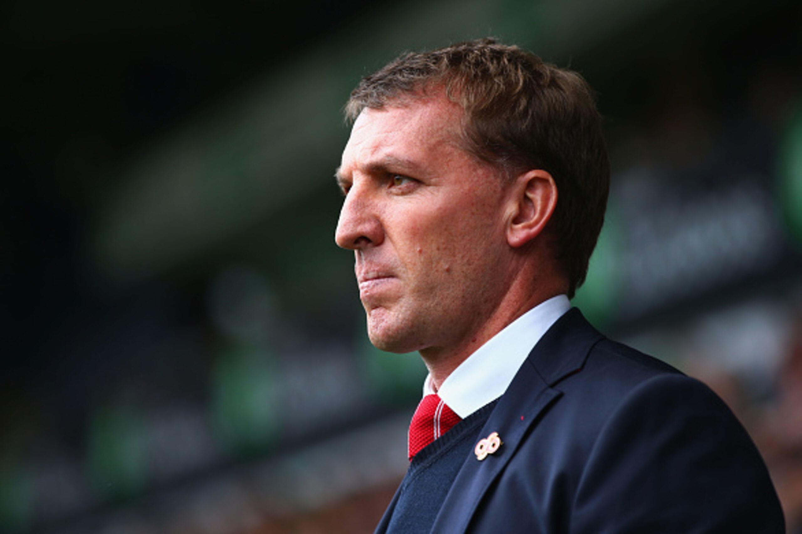 WEST BROMWICH, ENGLAND - APRIL 25: Brendan Rodgers, manager of Liverpool looks on during the Barclays Premier League match between West Bromwich Albion and Liverpool at The Hawthorns on April 25, 2015 in West Bromwich, England. (Photo by Matthew Lewis/G WEST BROMWICH, ENGLAND - APRIL 25: Brendan Rodgers, manager of Liverpool looks on during the Barclays Premier League match between West Bromwich Albion and Liverpool at The Hawthorns on April 25, 2015 in West Bromwich, England. (Photo by Matthew Lewis/G