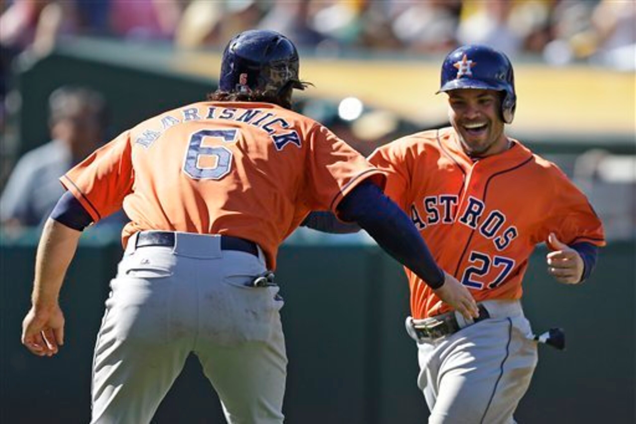 Second baseman Jose Altuve, who won a batting title in 2013, was hitting .325 entering play Tuesday.