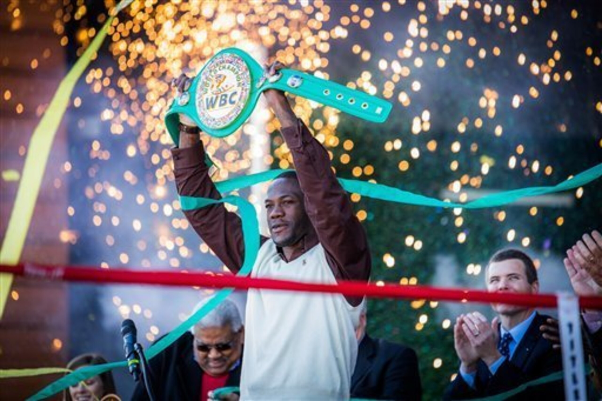 Wilder is the WBC heavyweight titleholder.