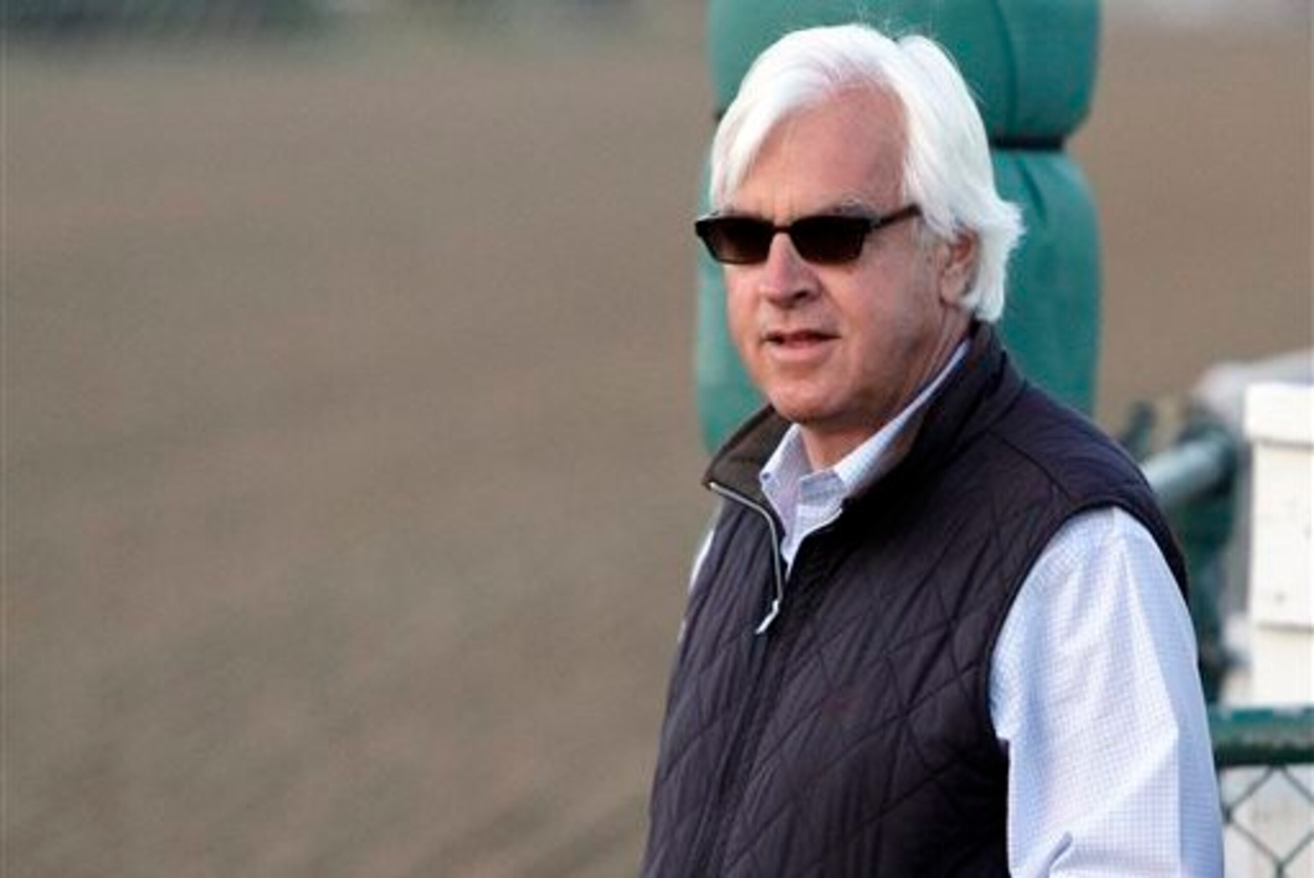 Bob Baffert doesn't seem keen on the No. 1 post position. Bob Baffert doesn't seem keen on the No. 1 post position.