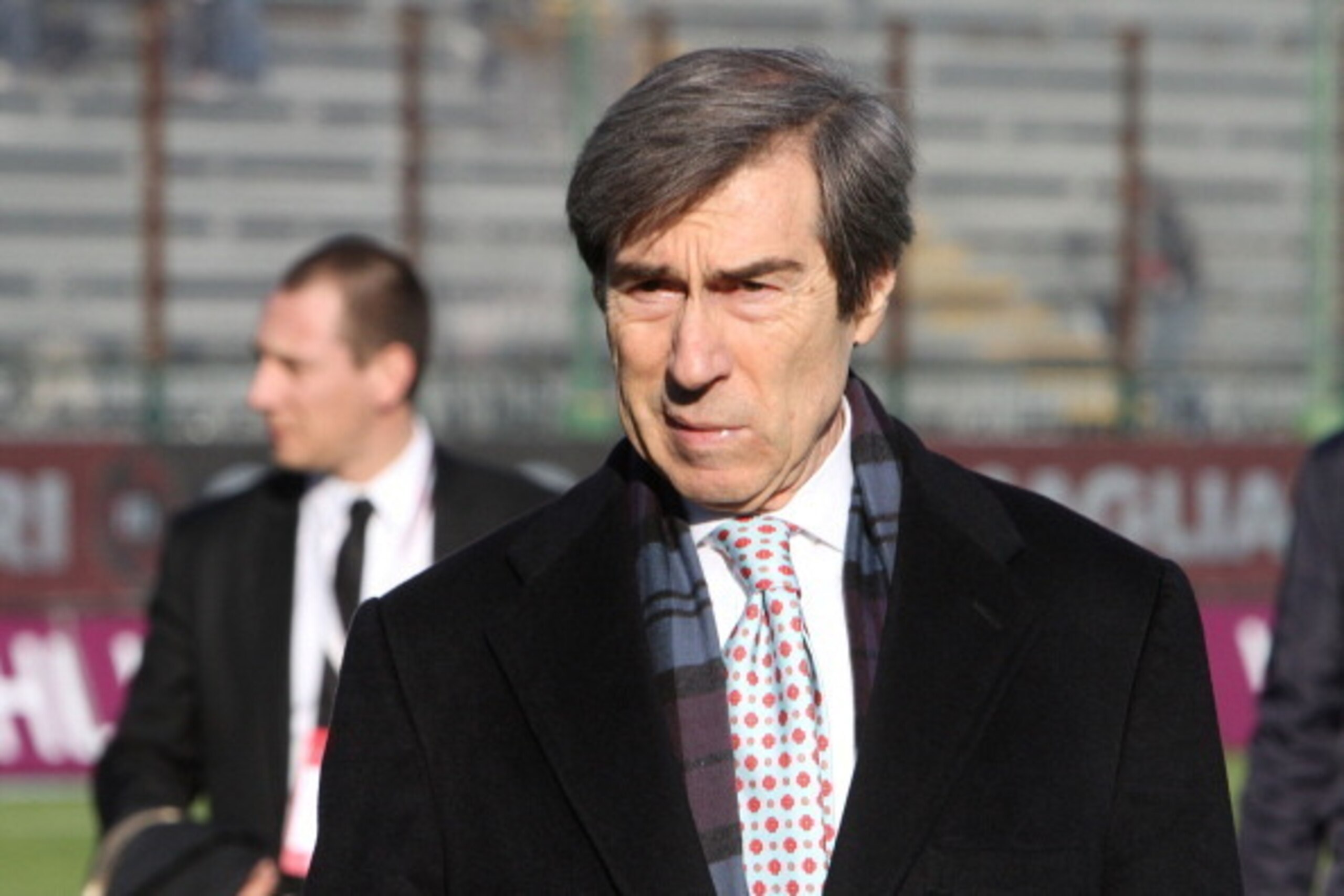 CAGLIARI, ITALY - JANUARY 06:  AC Milan Sporting Director, Ariedo Braida during the Serie A match between Cagliari and Milan at Stadio Sant'Elia on January 6, 2011 in Cagliari, Italy.  (Photo by Enrico Locci/Getty Images)