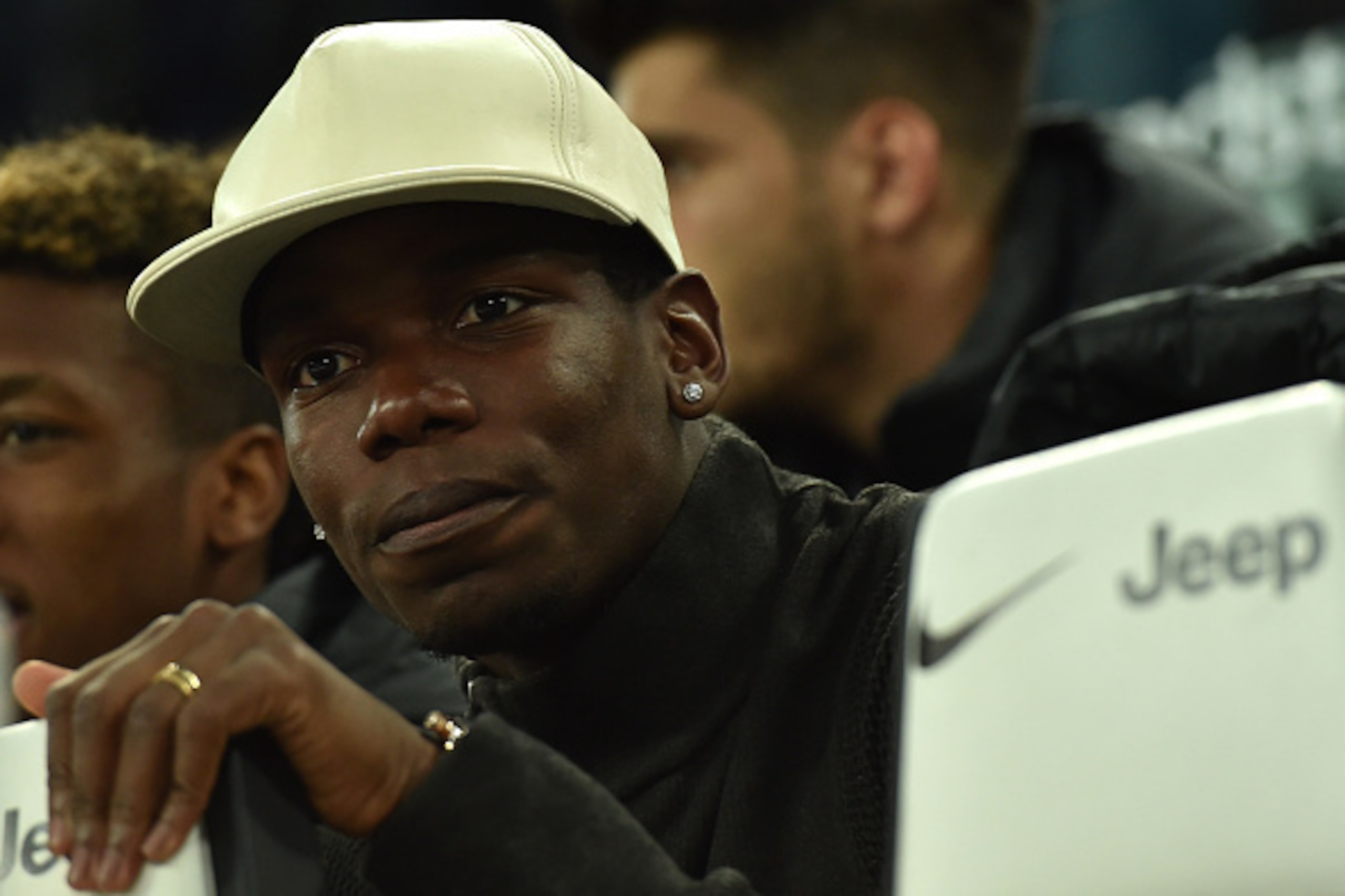 TURIN, ITALY - APRIL 29:  Paul Pogba of Juventus FC looks on prior to the Serie A match between Juventus FC and ACF Fiorentina at Juventus Arena on April 29, 2015 in Turin, Italy.  (Photo by Valerio Pennicino/Getty Images)