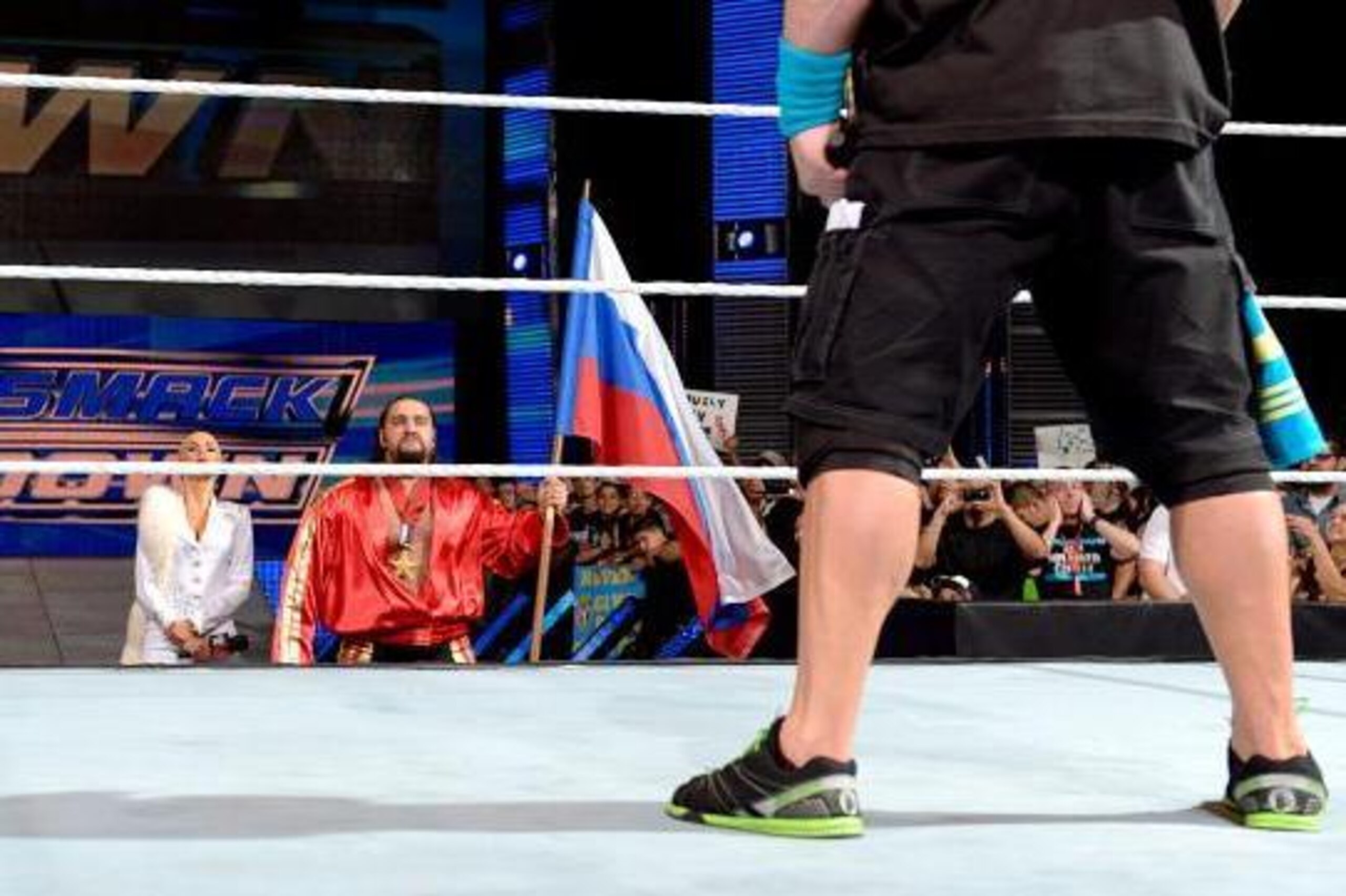Was this during the build for Fastlane, WrestleMania, Extreme Rules or Payback?