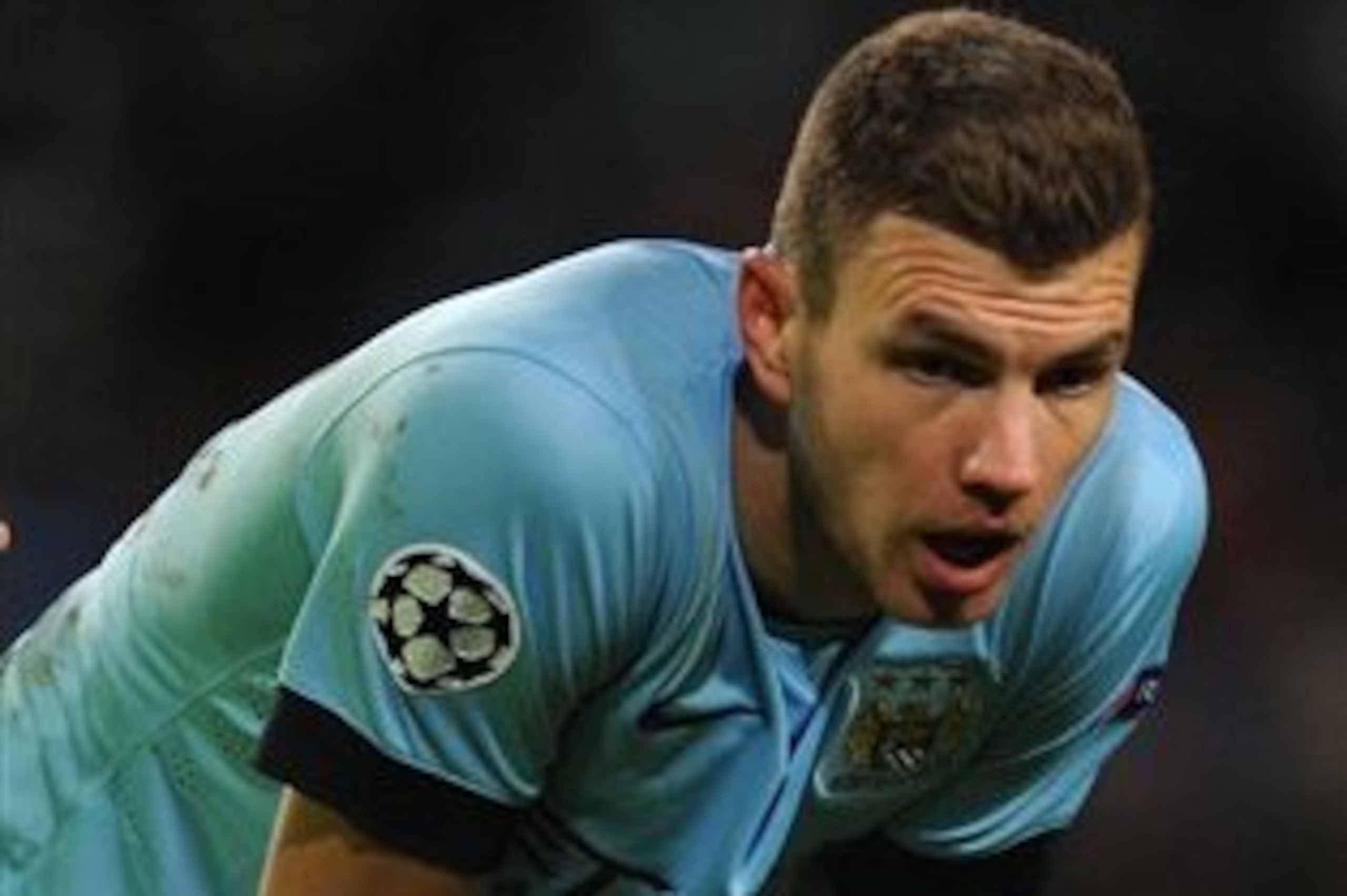 Edin Dzeko could be offloaded in the summer.
