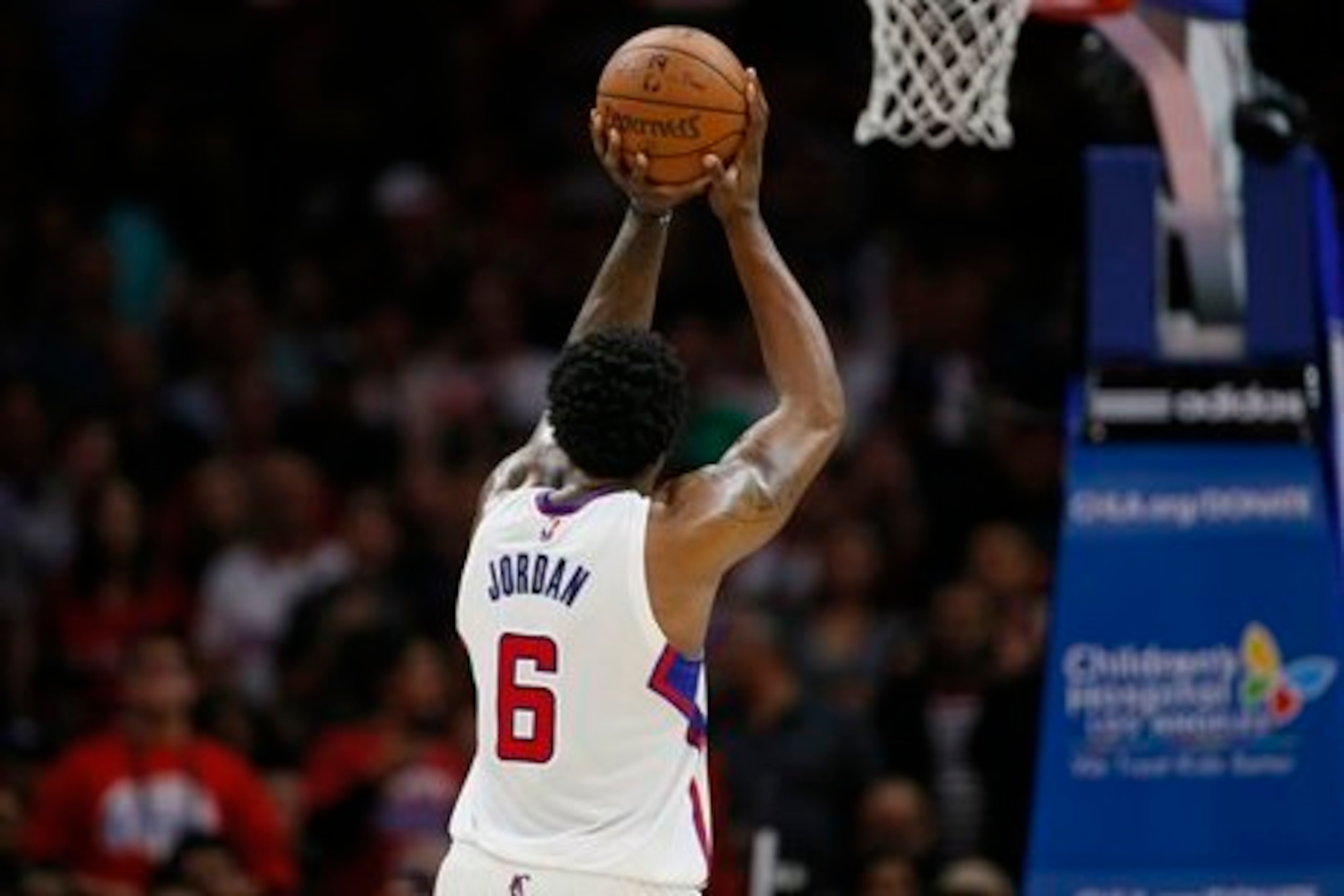 Despite shooting less than 40 percent from the line, DeAndre Jordan has taken a series-high 64 free throws against the Spurs.