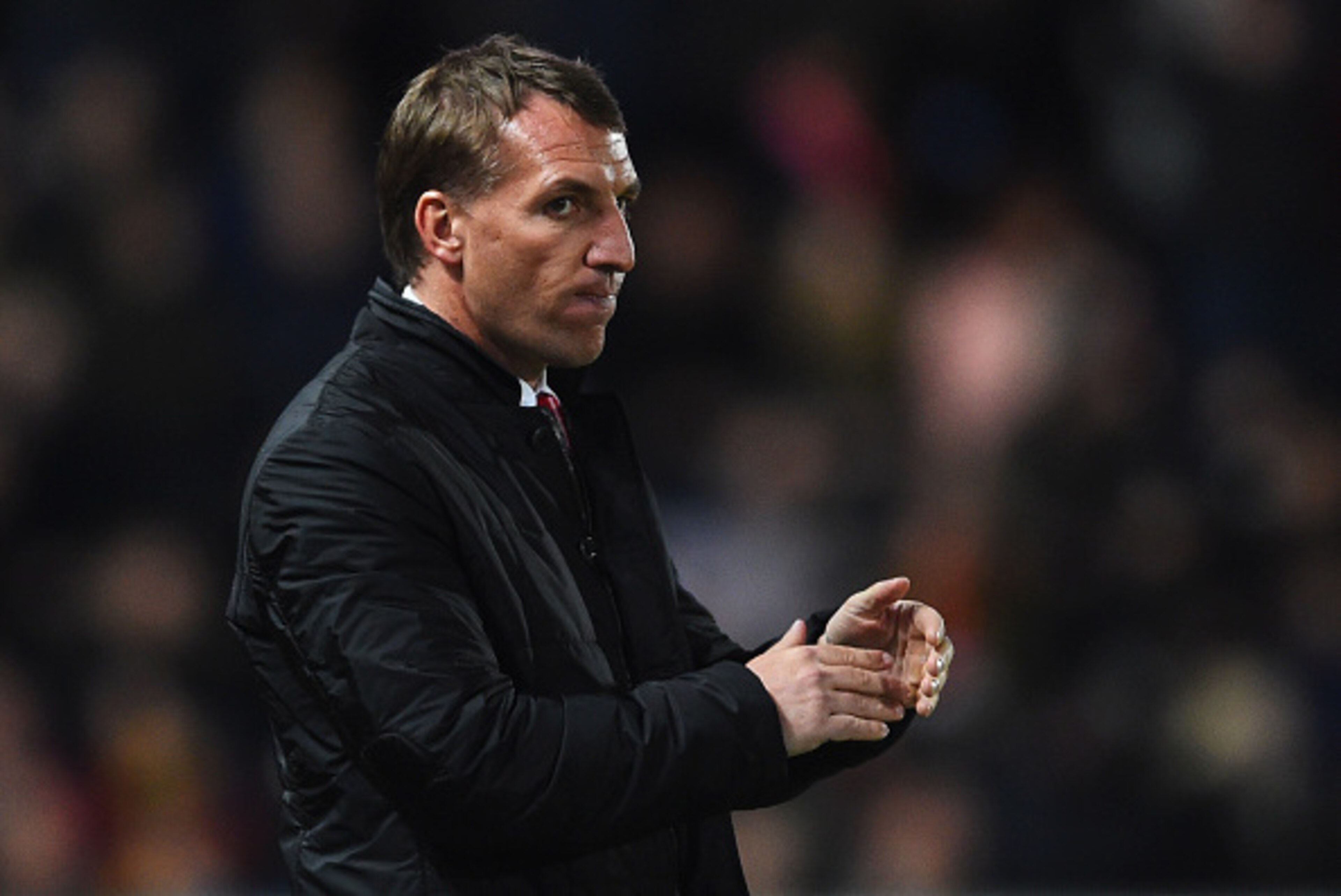 HULL, ENGLAND - APRIL 28: Brendan Rodgers manager of Liverpool looks thoughtful during the Barclays Premier League match between Hull City and Liverpool at KC Stadium on April 28, 2015 in Hull, England. (Photo by Laurence Griffiths/Getty Images) HULL, ENGLAND - APRIL 28: Brendan Rodgers manager of Liverpool looks thoughtful during the Barclays Premier League match between Hull City and Liverpool at KC Stadium on April 28, 2015 in Hull, England. (Photo by Laurence Griffiths/Getty Images)