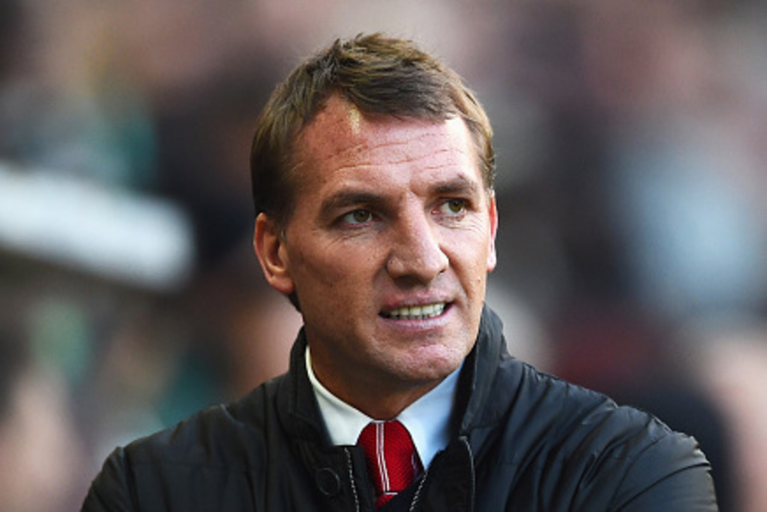 HULL, ENGLAND - APRIL 28:  Brendan Rodgers manager of Liverpool looks on prior to the Barclays Premier League match between Hull City and Liverpool at KC Stadium on April 28, 2015 in Hull, England.  (Photo by Laurence Griffiths/Getty Images)