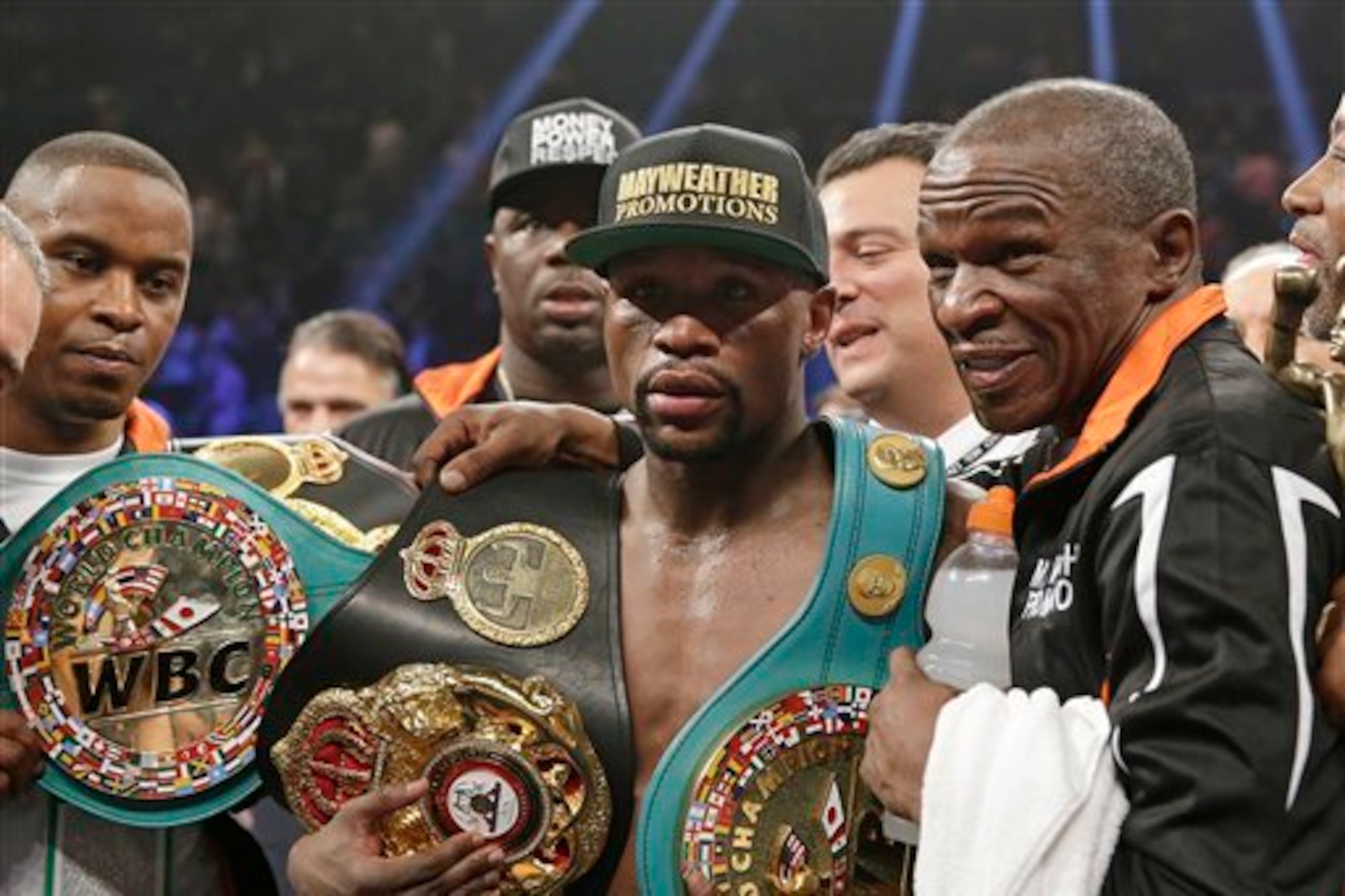 Overall it was easy work for Mayweather.