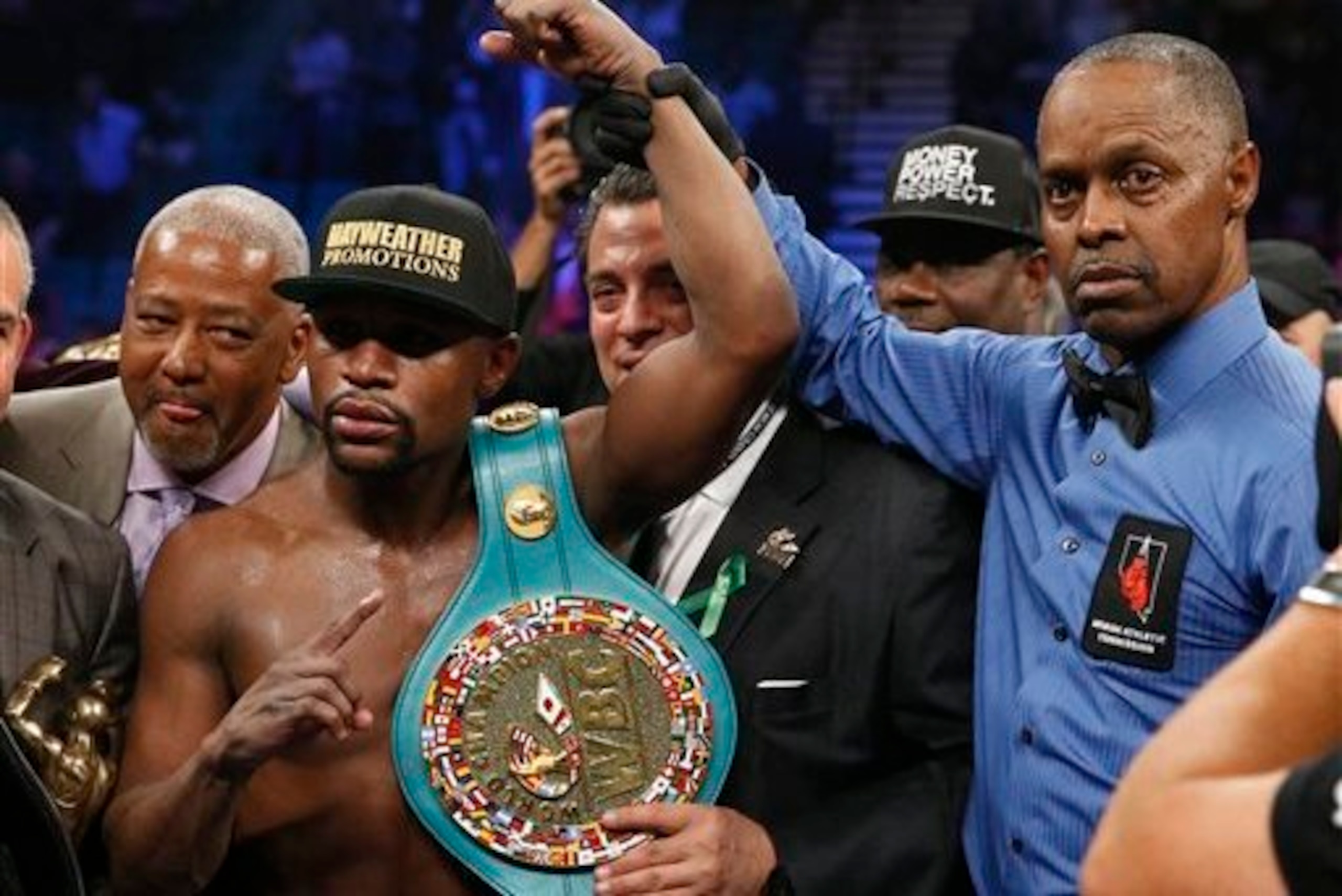 Money proved his class over the 12 rounds.