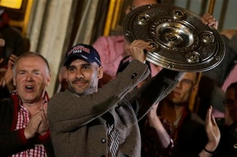 The trophies just keep on coming for Pep Guardiola.