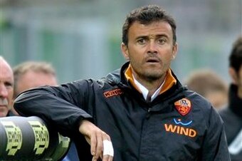 Luis Enrique was a disappointment at AS Roma.