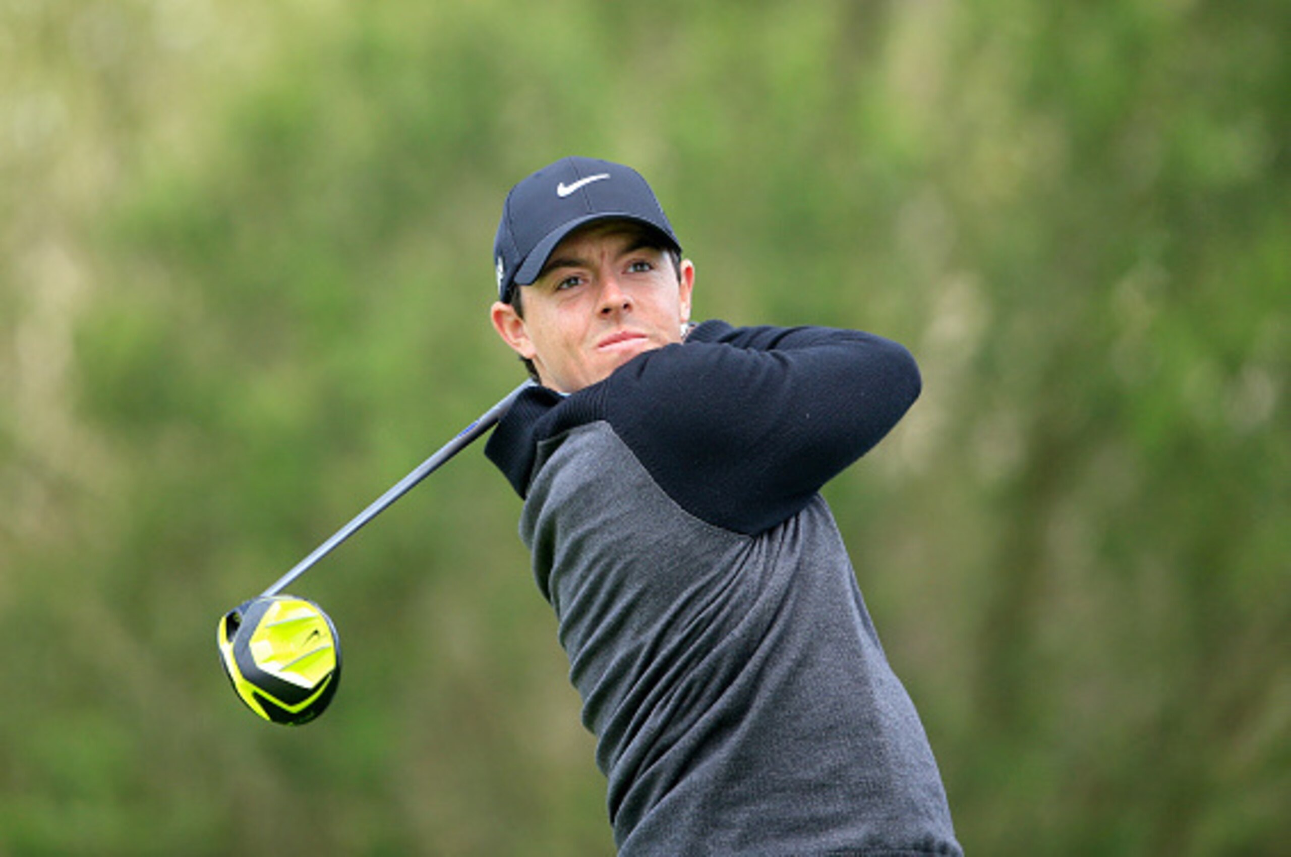 SAN FRANCISCO, CA - MAY 03:  Rory McIlroy of Northern Ireland plays his tee shot on the par 4, 4th hole during his championship match in the World Golf Championships Cadillac Match Play at TPC Harding Park on May 3, 2015 in San Francisco, California.  (Ph