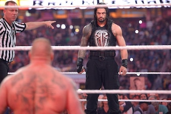 Roman at WrestleMania 31