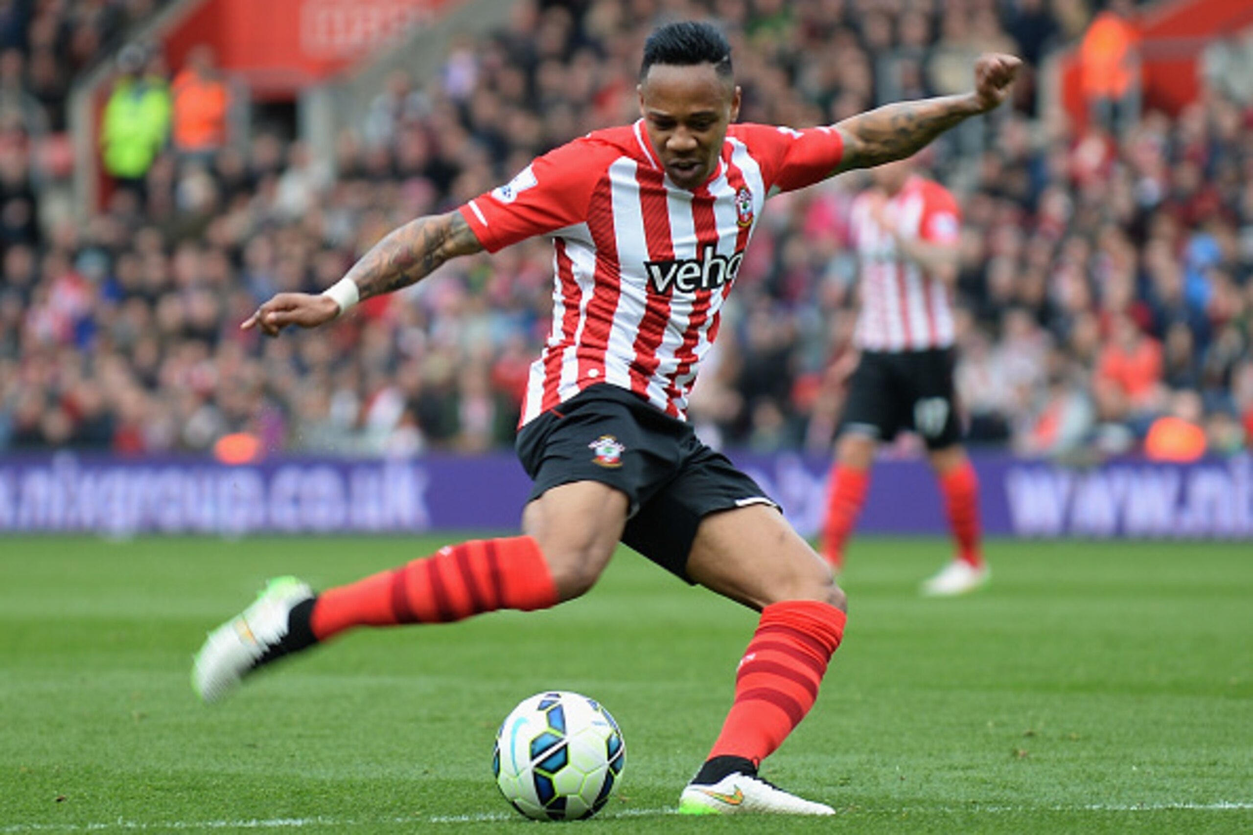 SOUTHAMPTON, ENGLAND - MARCH 21: Nathaniel Clyne of Southampton during the Barclays Premier League match between Southampton and Burnley at St Mary's Stadium on March 21, 2015 in Southampton, England. (Photo by Tony Marshall/Getty Images) SOUTHAMPTON, ENGLAND - MARCH 21: Nathaniel Clyne of Southampton during the Barclays Premier League match between Southampton and Burnley at St Mary's Stadium on March 21, 2015 in Southampton, England. (Photo by Tony Marshall/Getty Images)