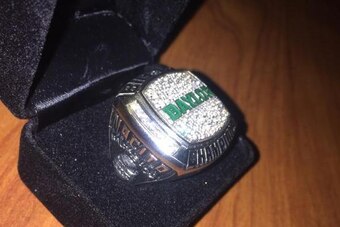 Silas Nacita's Big 12 Championship Ring