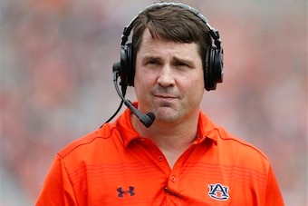Auburn defensive coordinator Will Muschamp